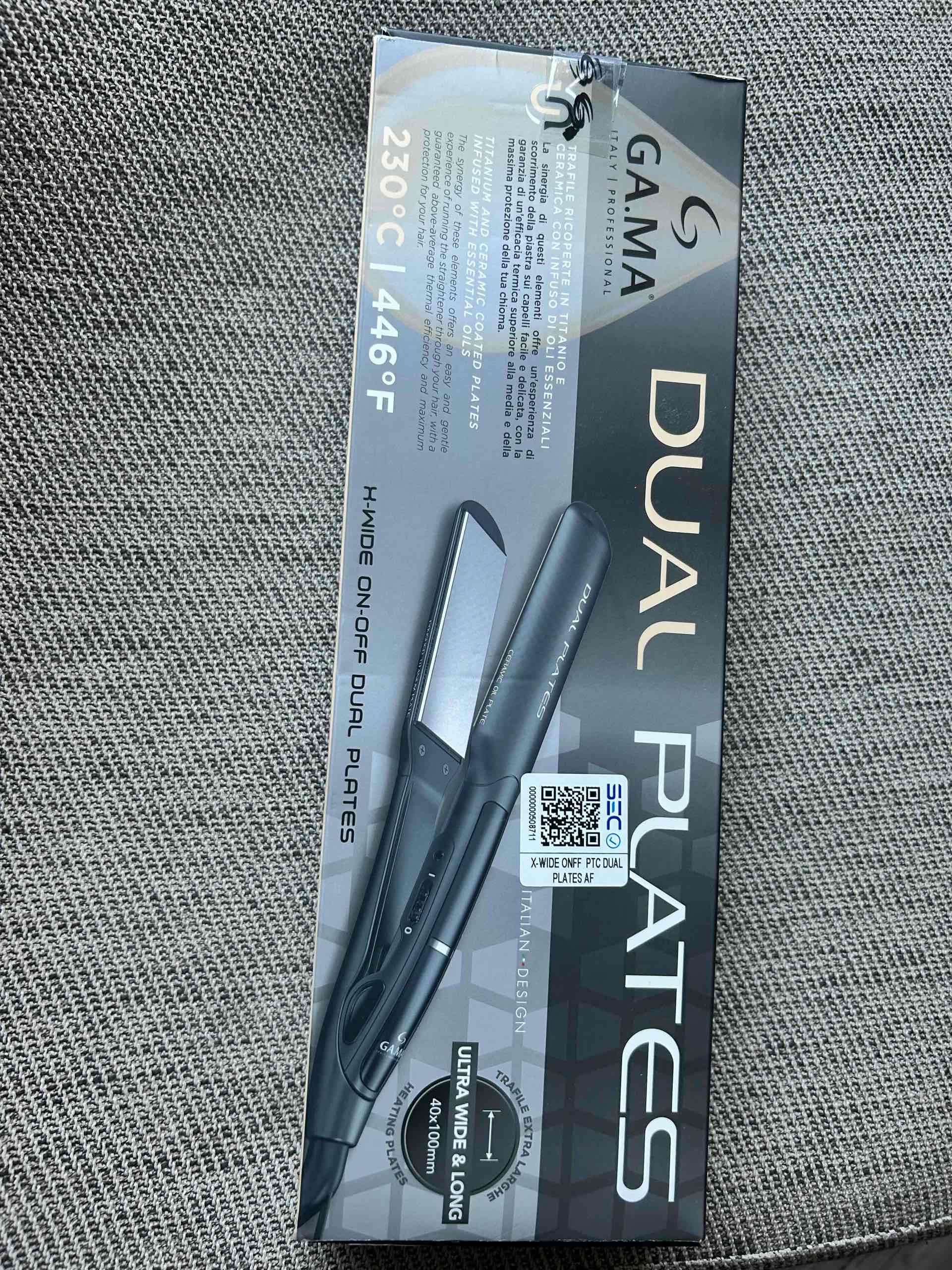 Plancha de pelo Gama Dual Plates