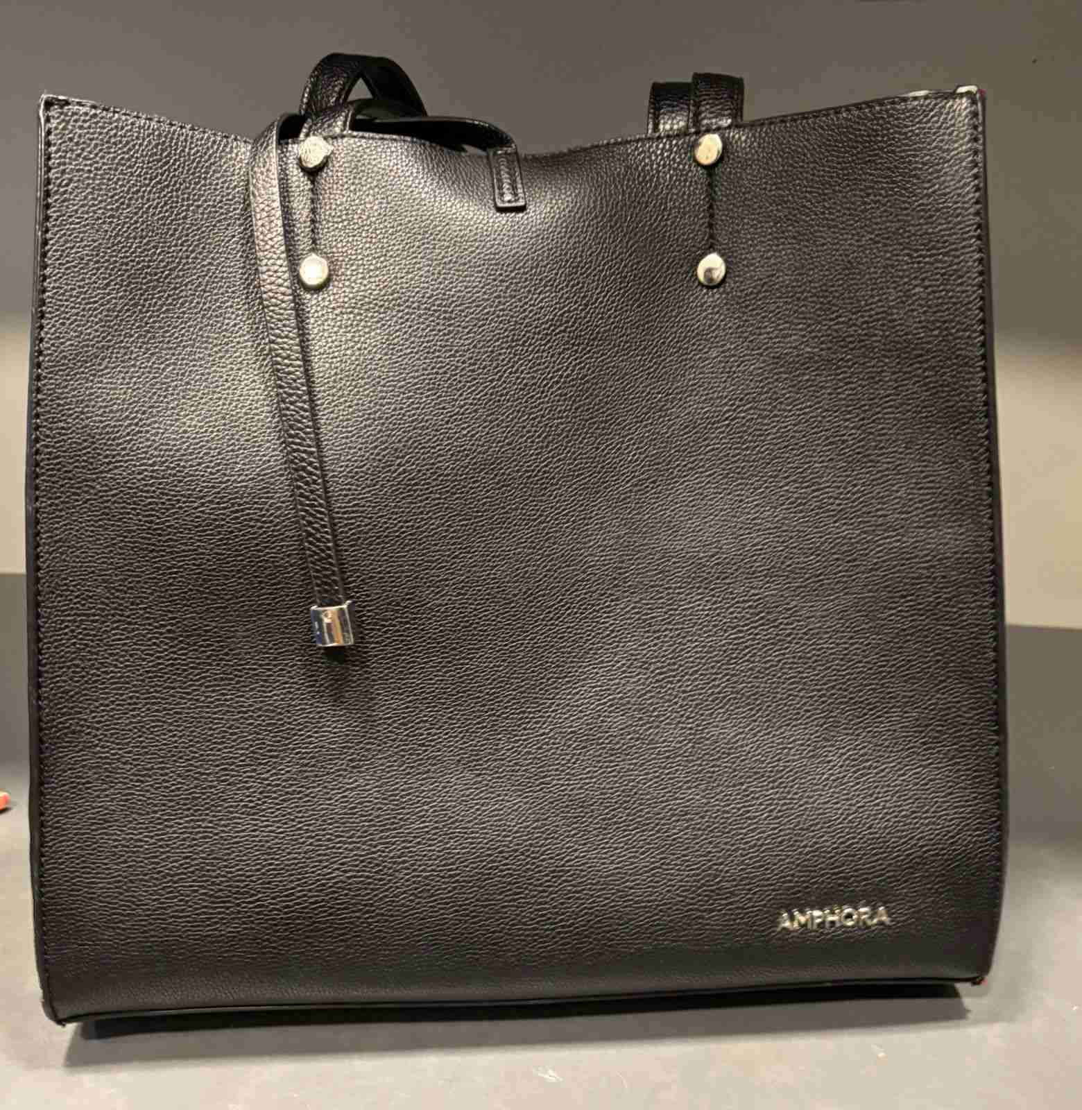 Bolso Negro Amphora