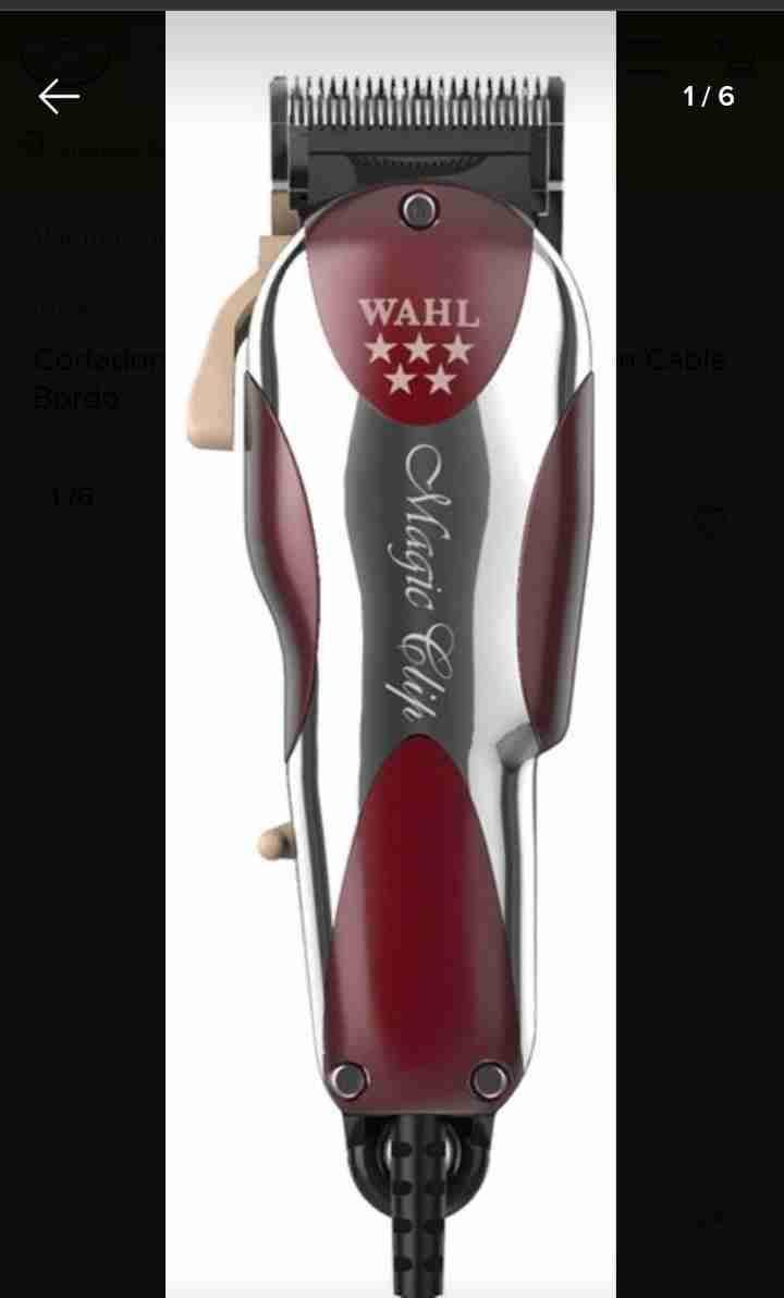 Cortadora de pelo Wahl Magic Clip