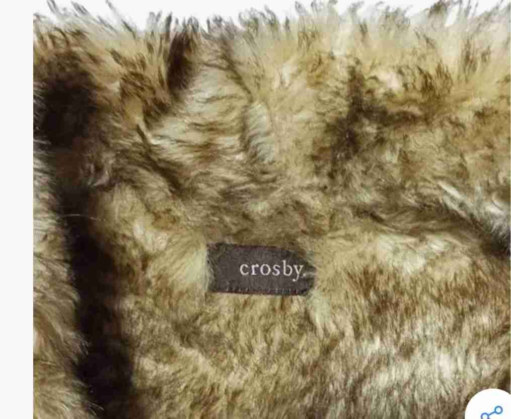 Abrigo de piel sintética Crosby