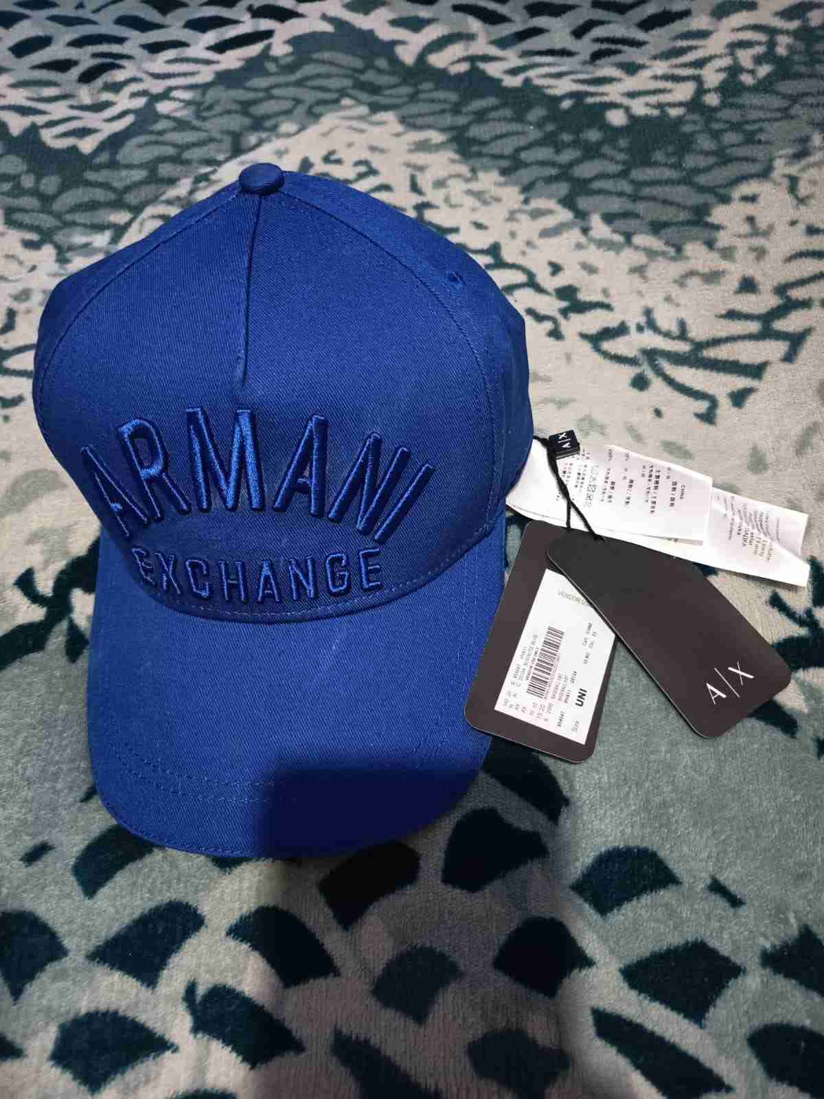 Gorra azul Armani Exchange