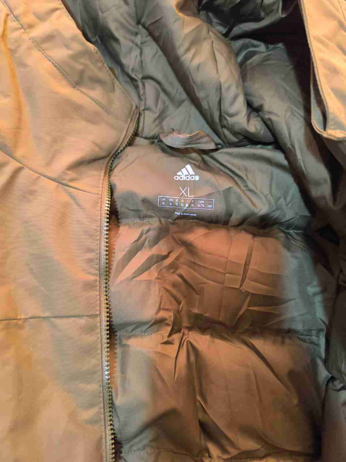 Parka hombre impermeable verde oliva - miniatura 4