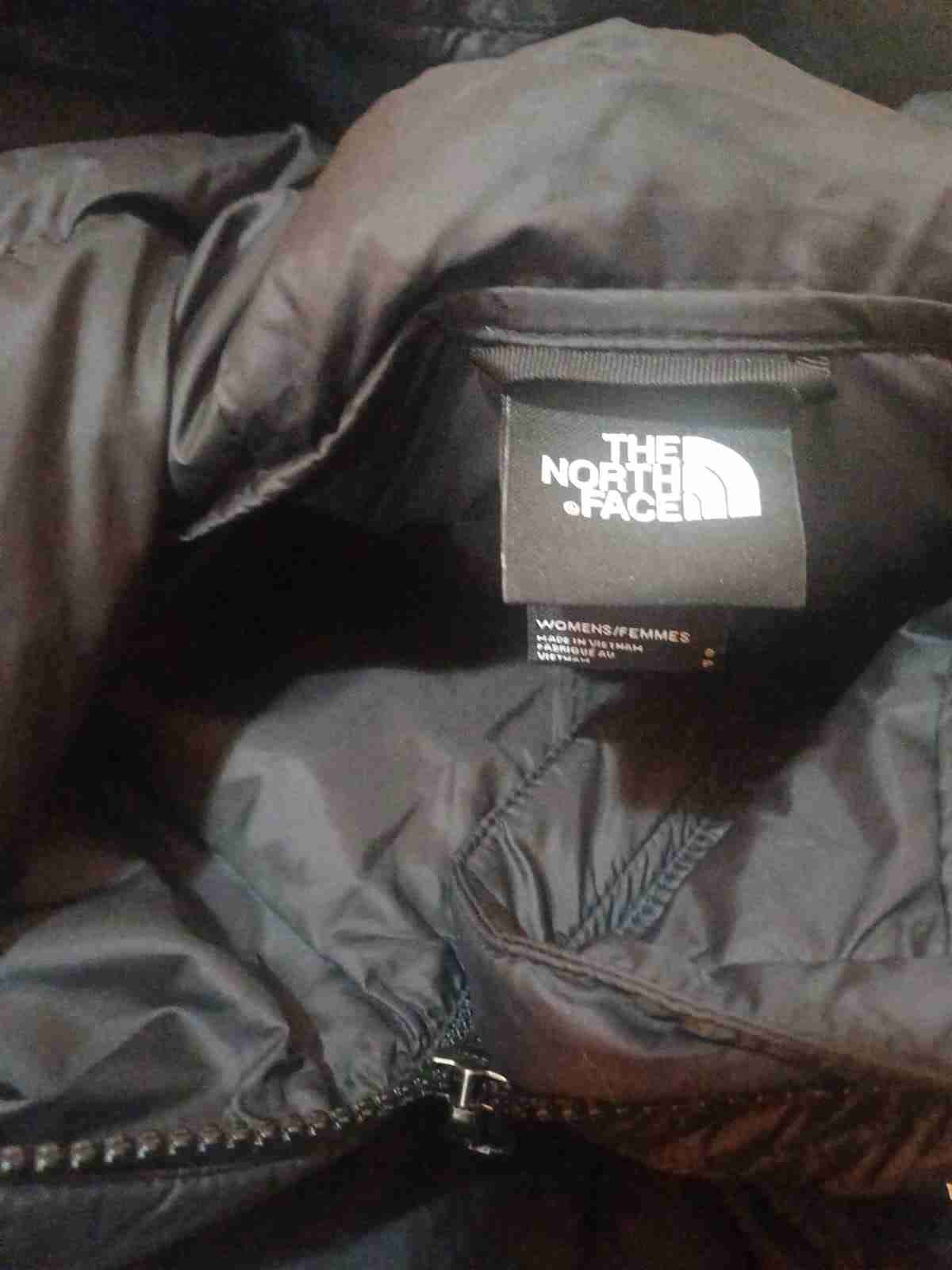 Parka de mujer negra con capucha - miniatura 2