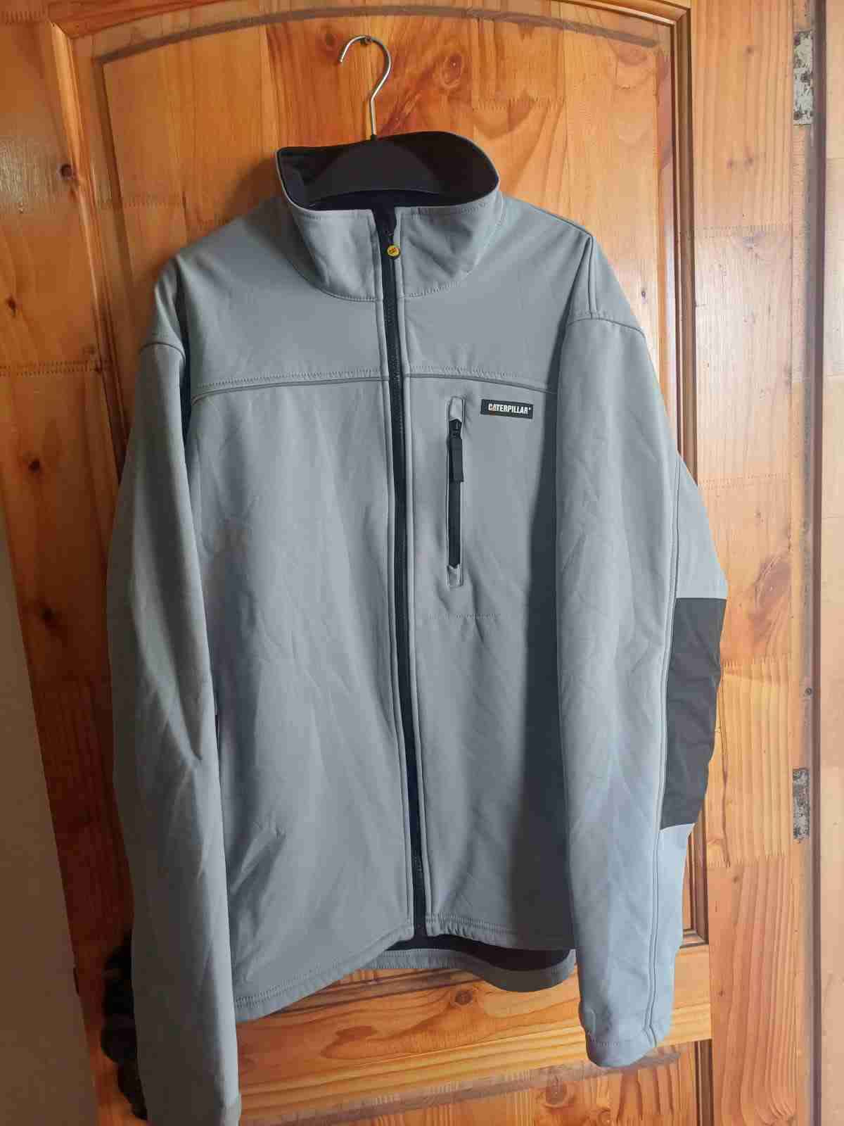 Chaqueta softshell Caterpillar gris - miniatura 1