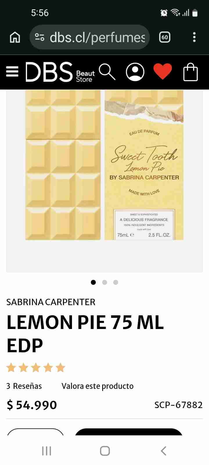 Perfume Lemon Pie 75 ml EDP