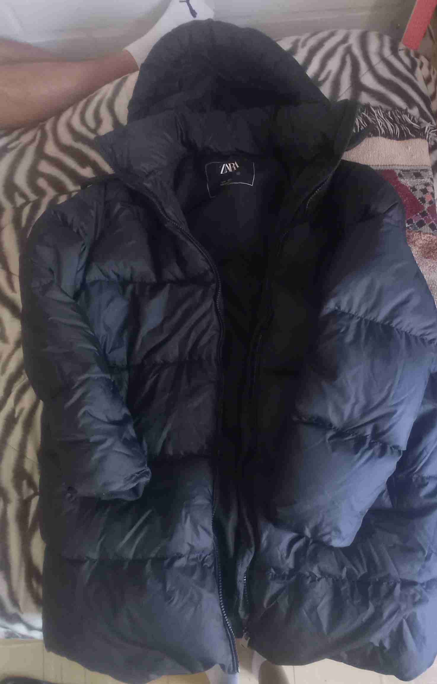 Chaqueta acolchada negra