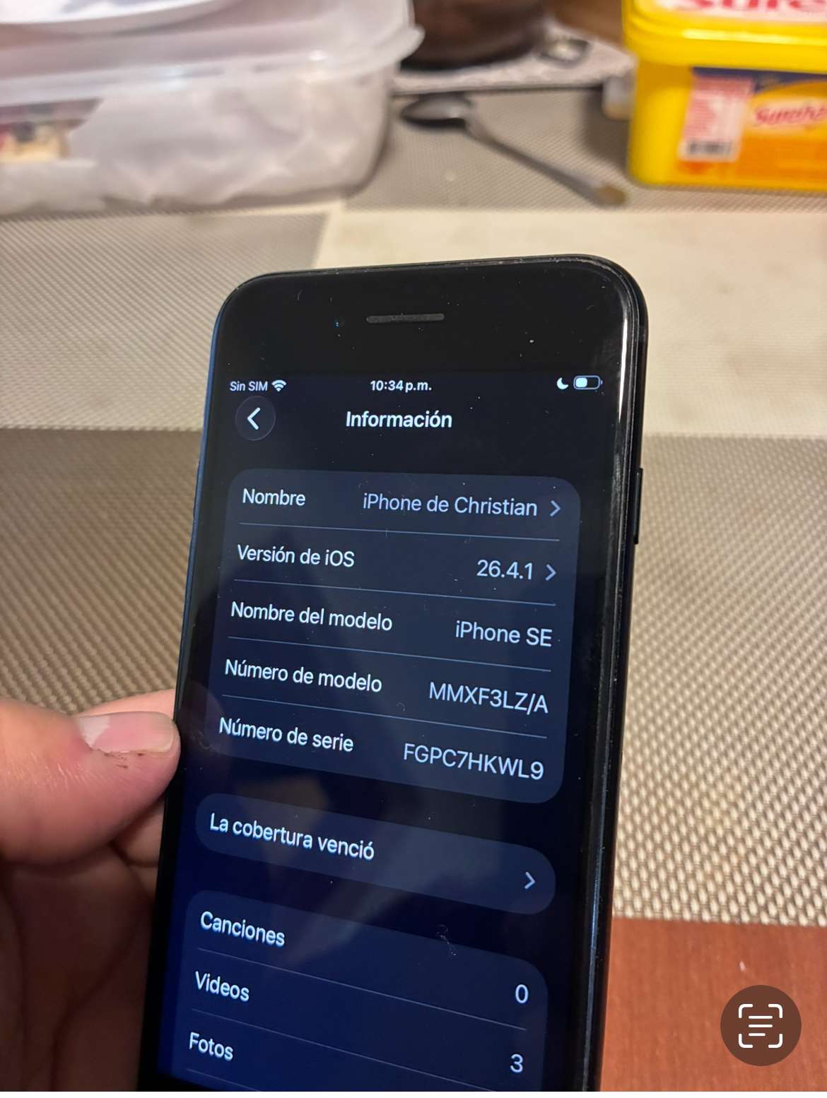 Iphone SE 3a 64 GB + carcasa bateria - miniatura 2