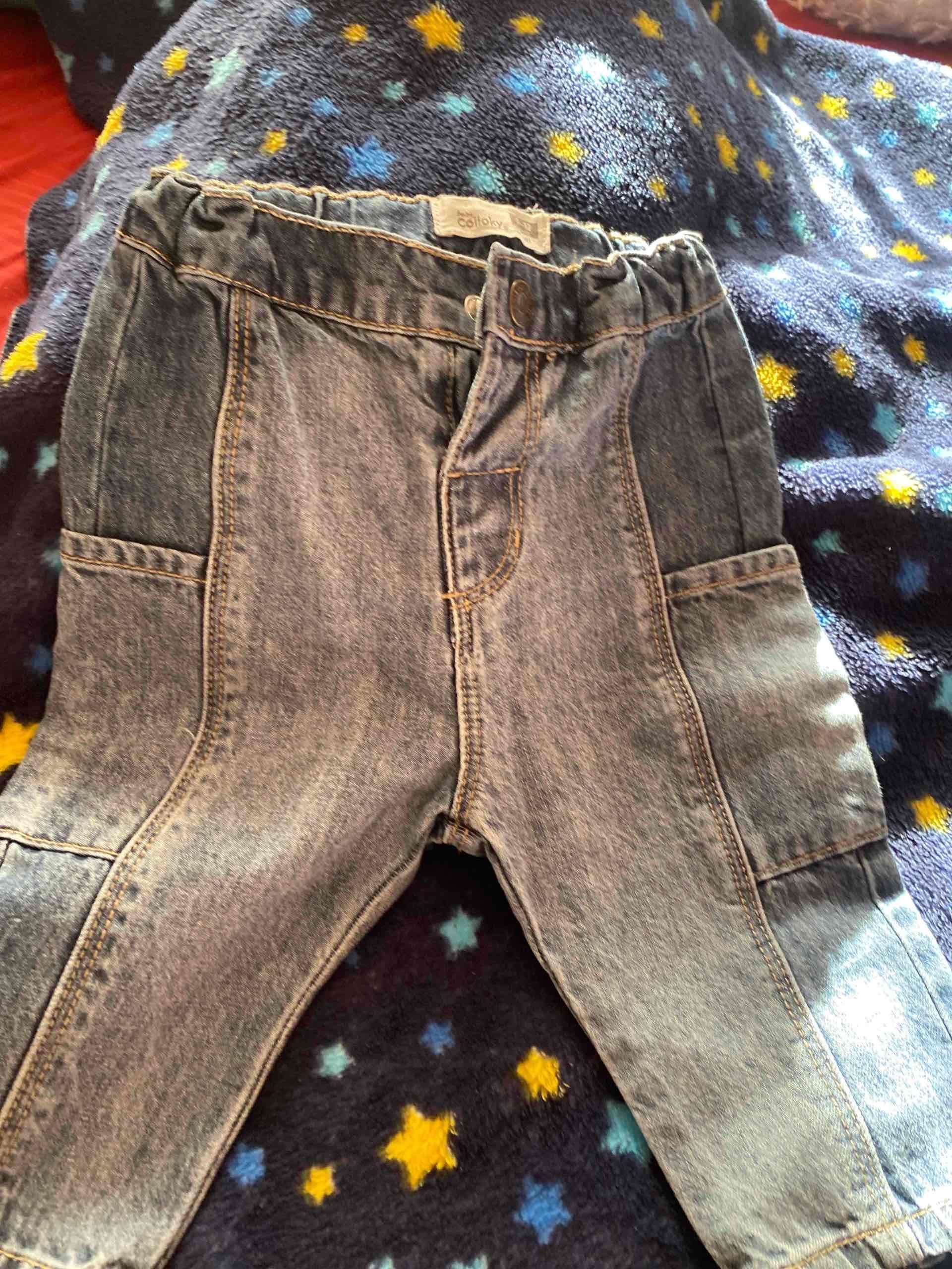 Pantalón infantil mezclilla