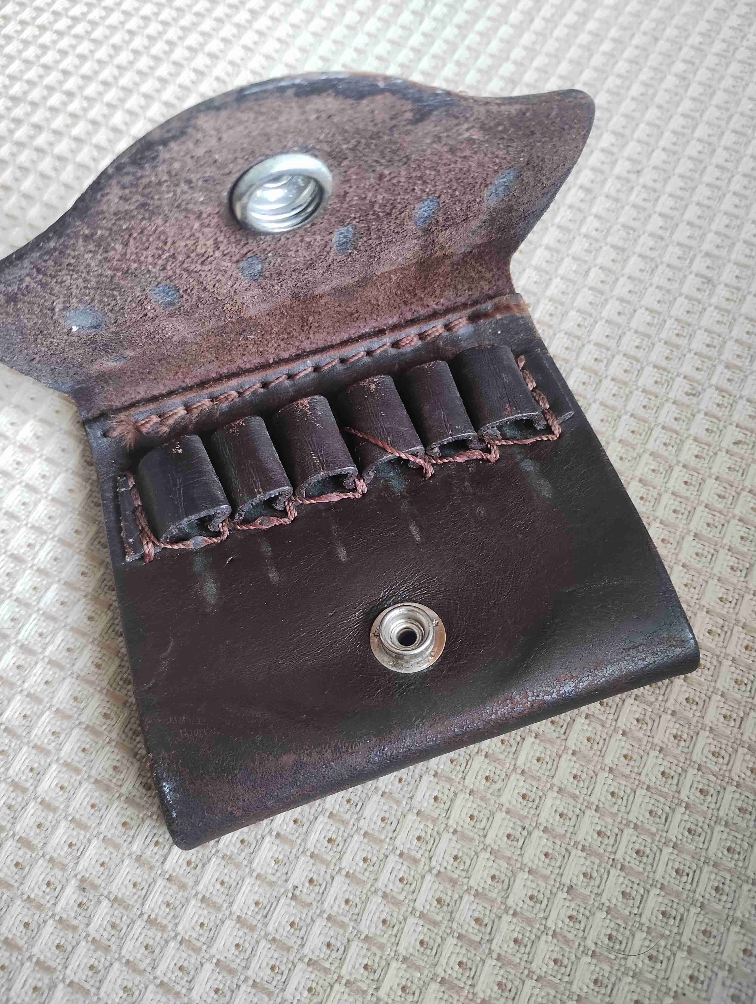 Funda de cuero para balas - 1