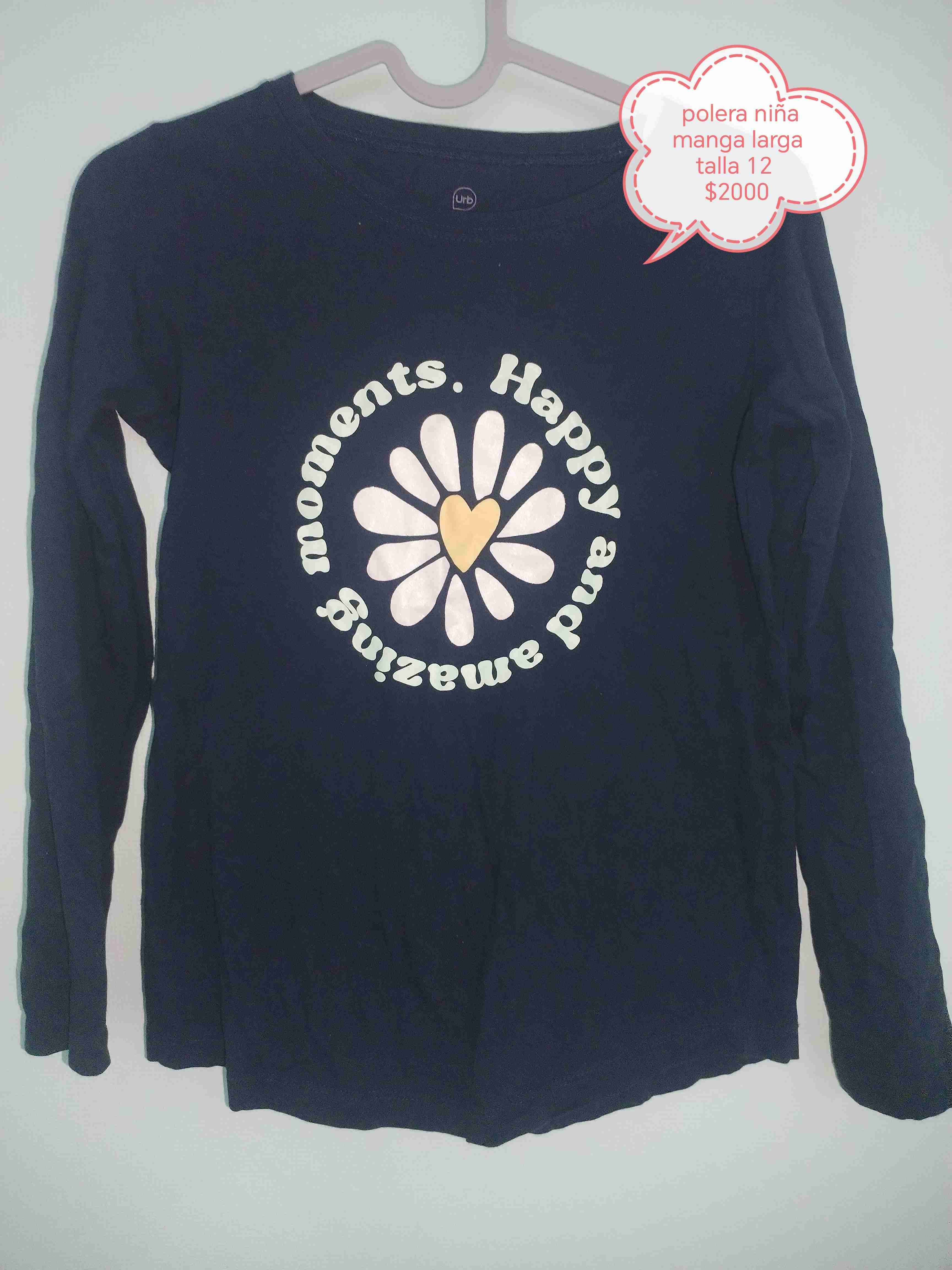 Polera niña manga larga - miniatura 1