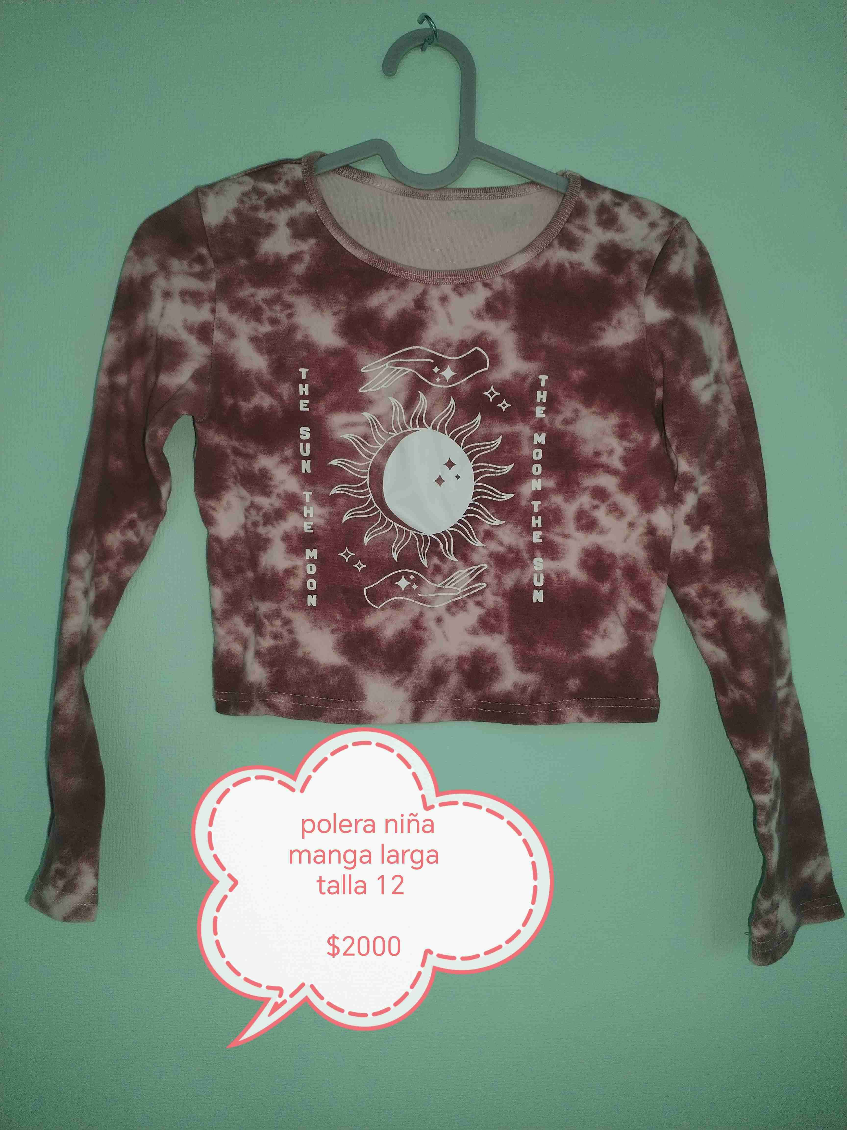 Polera niña manga larga - miniatura 4