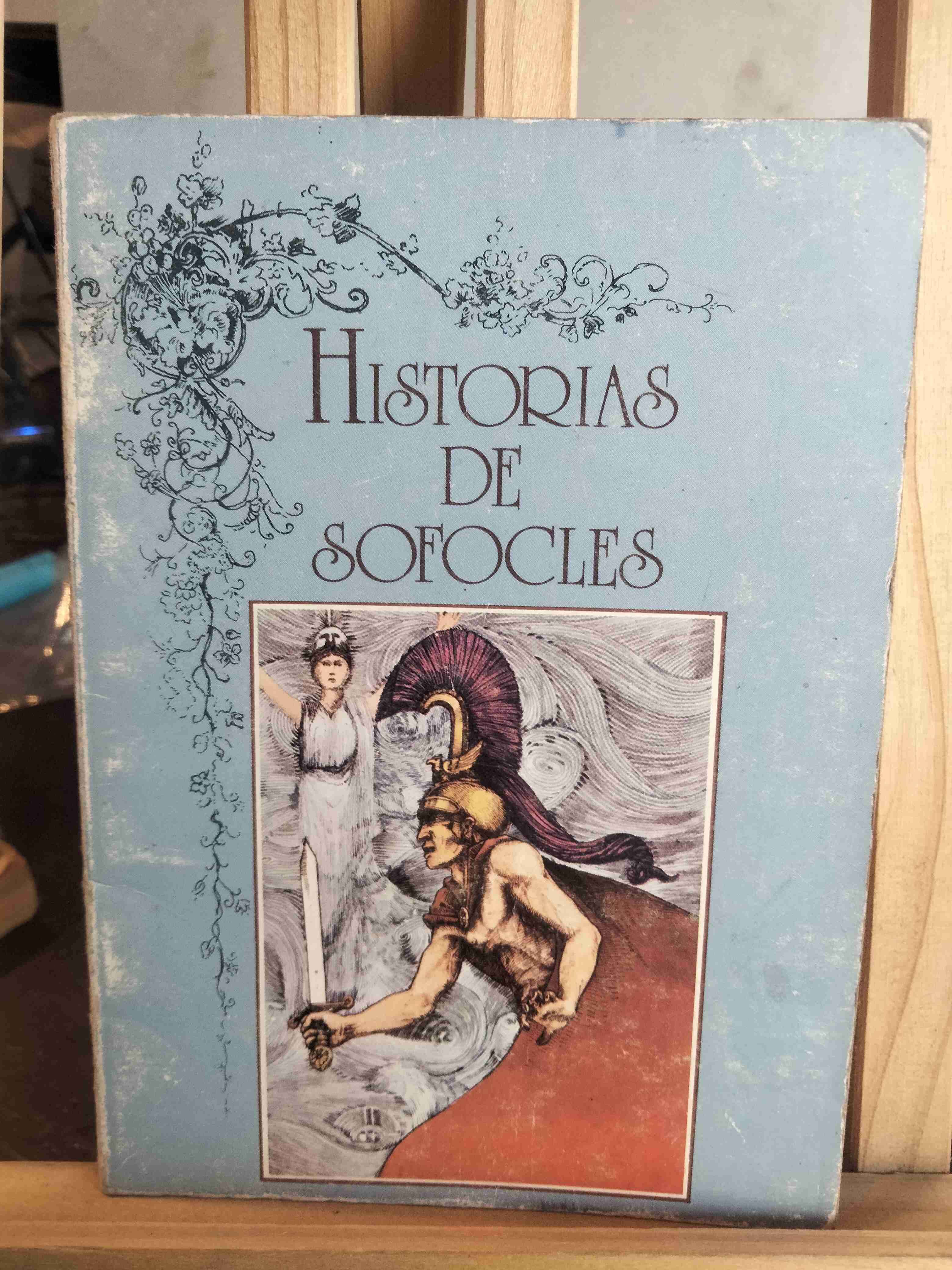 Historias de Sófocles libro antiguo