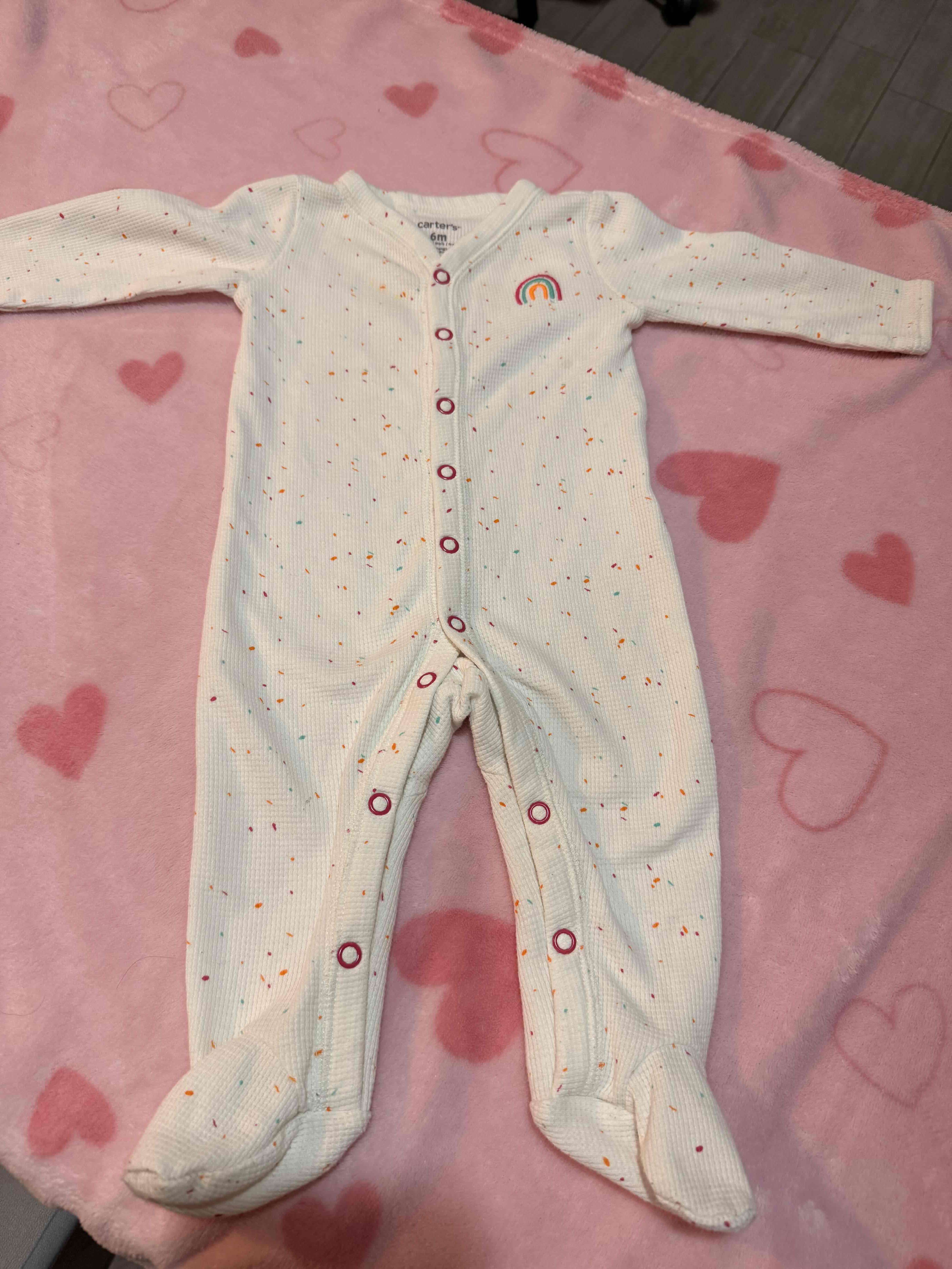 Enterito blanco con arcoíris 6 meses