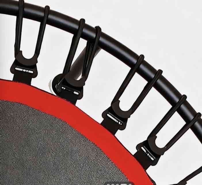 Mini trampolín con barra ajustable - miniatura 2