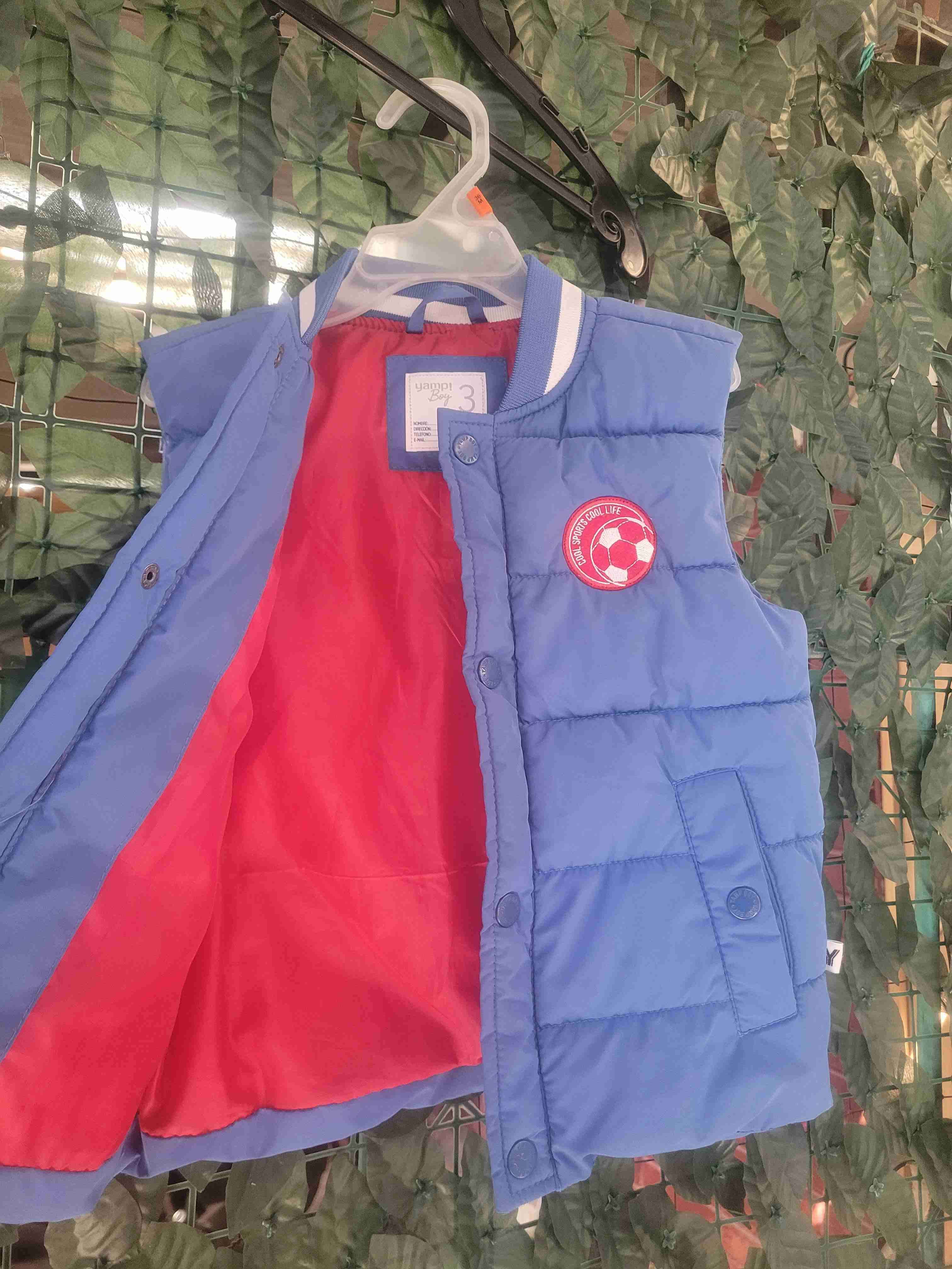 Chaleco azul de niño - 2