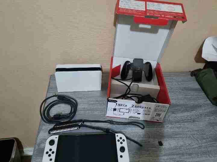 Nintendo switch oled color blanco - 1