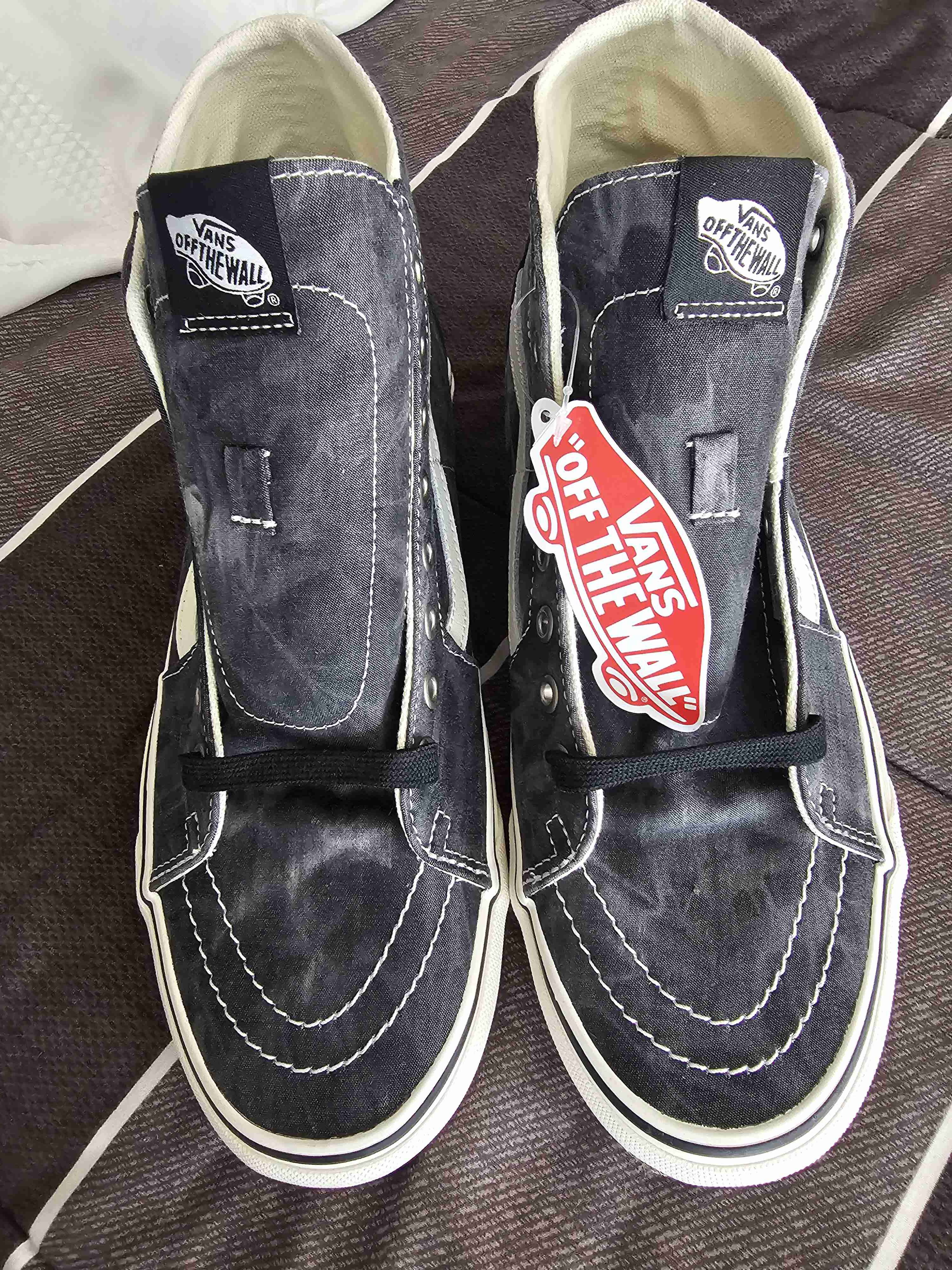 Zapatillas altas negras estilo casual - miniatura 4