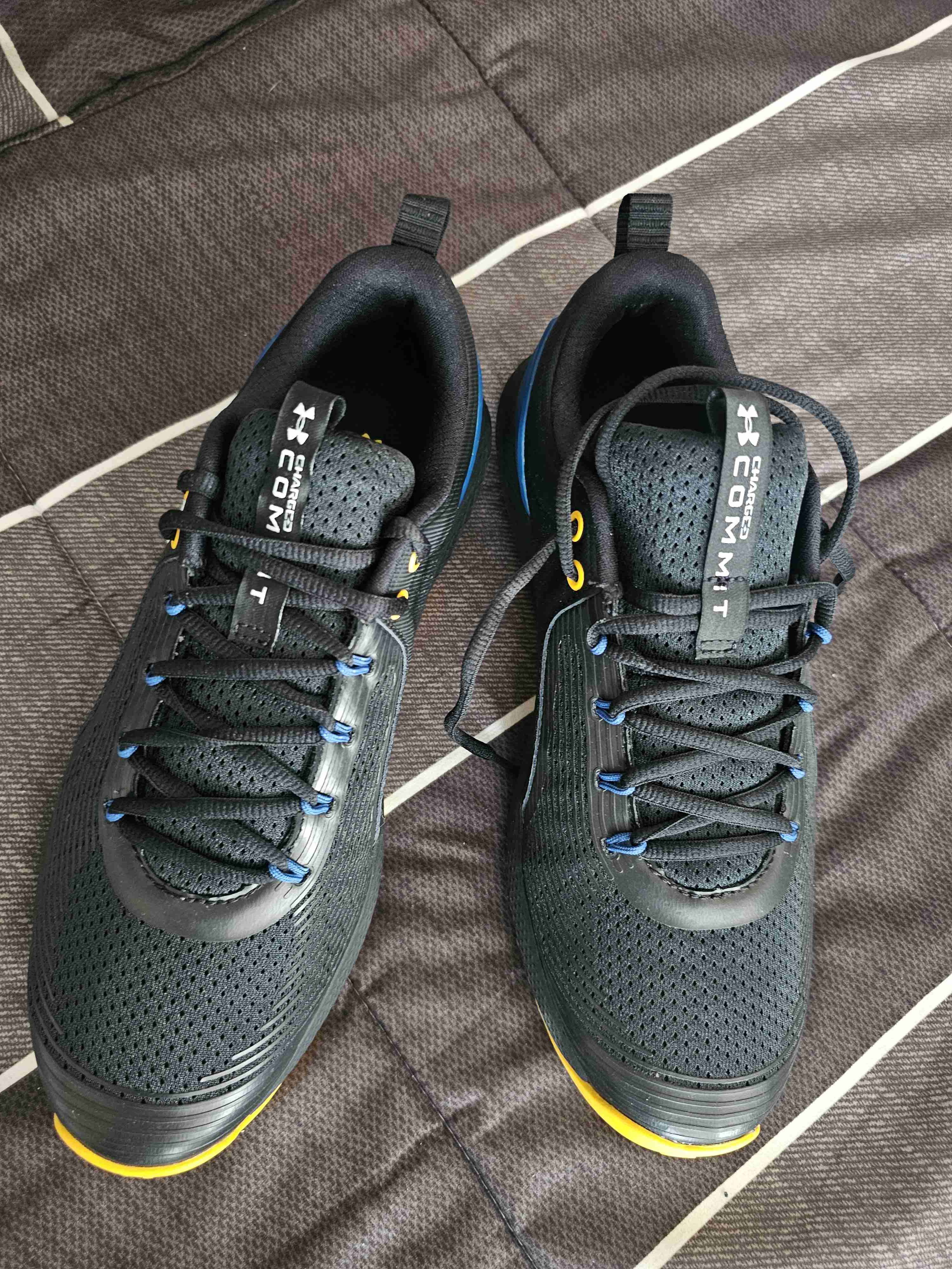 Zapatillas deportivas negras y azules - 3