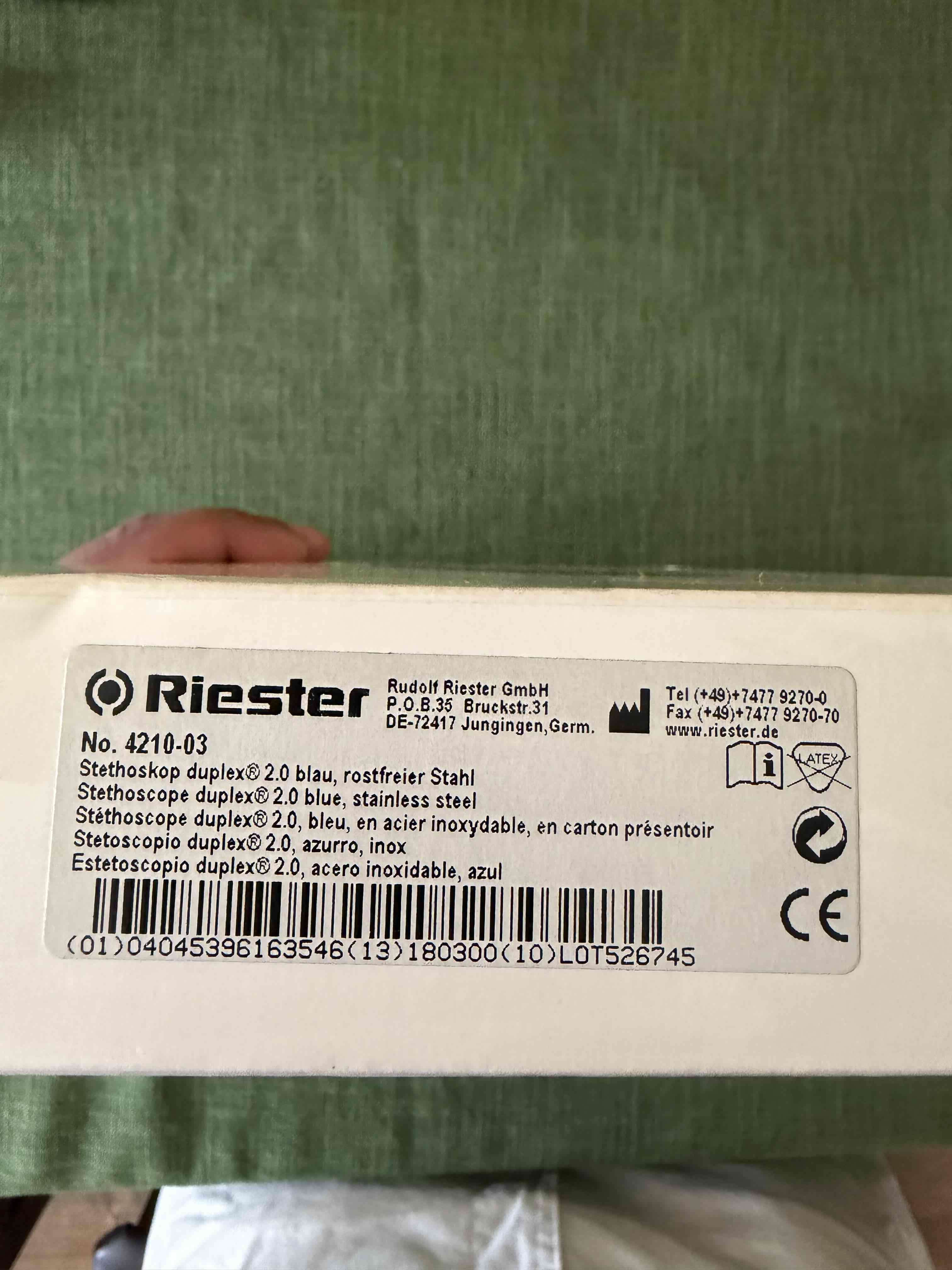 Fonendoscopio Riester Duplex 2.0 - miniatura 4