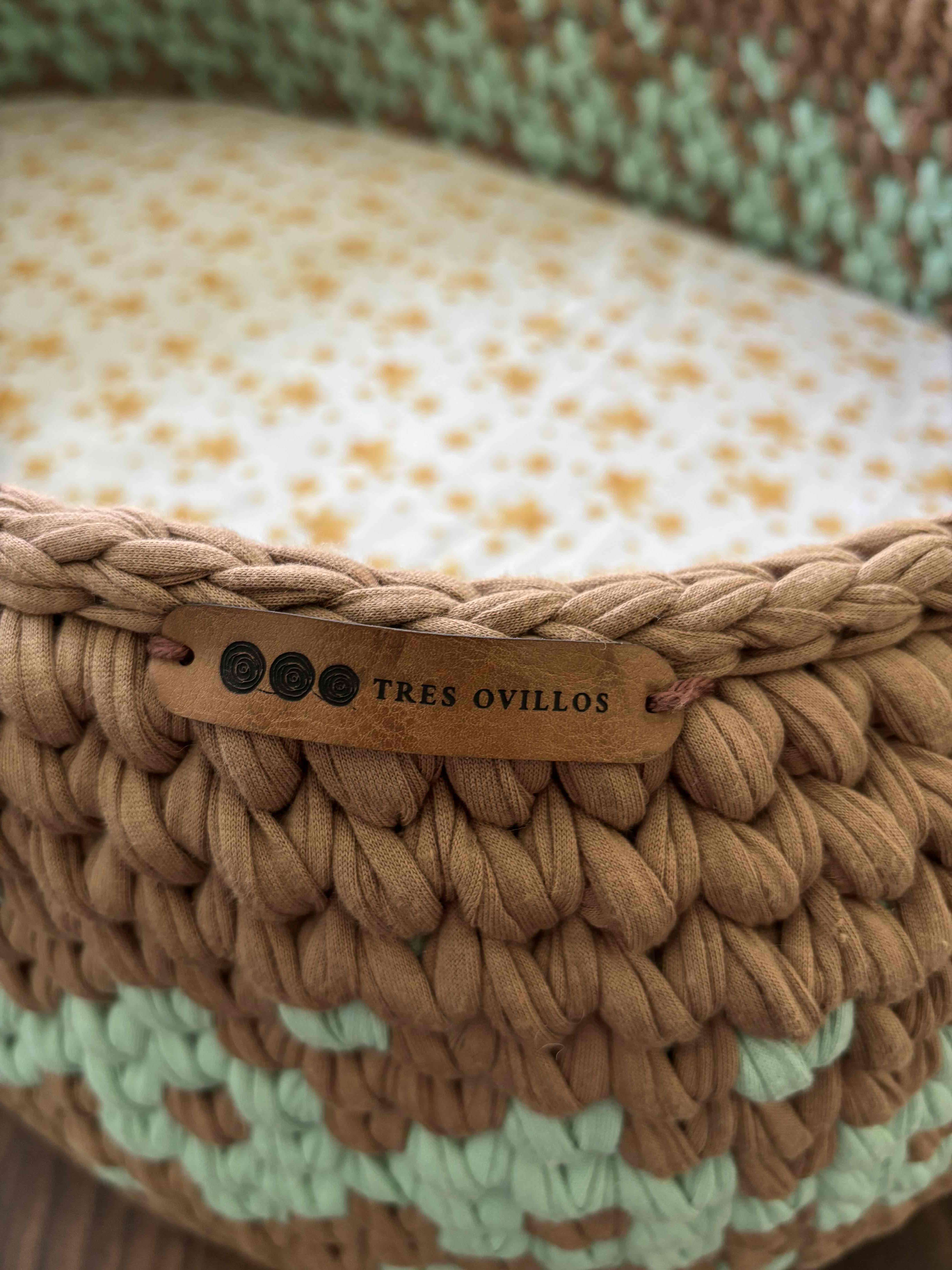 Cuna moisés de algodón tejido a mano - 4