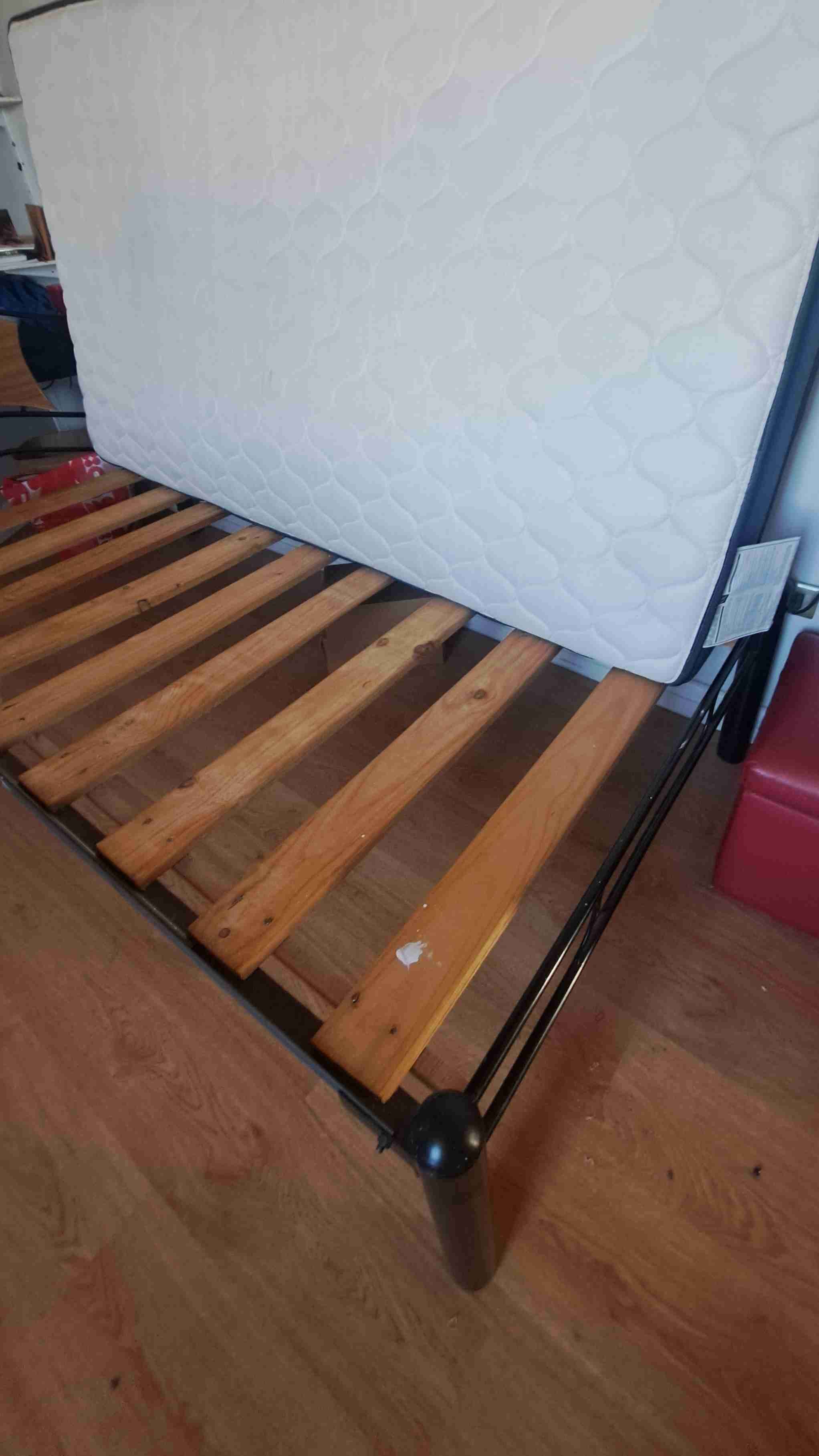 Cama plaza y media con colchon - miniatura 2