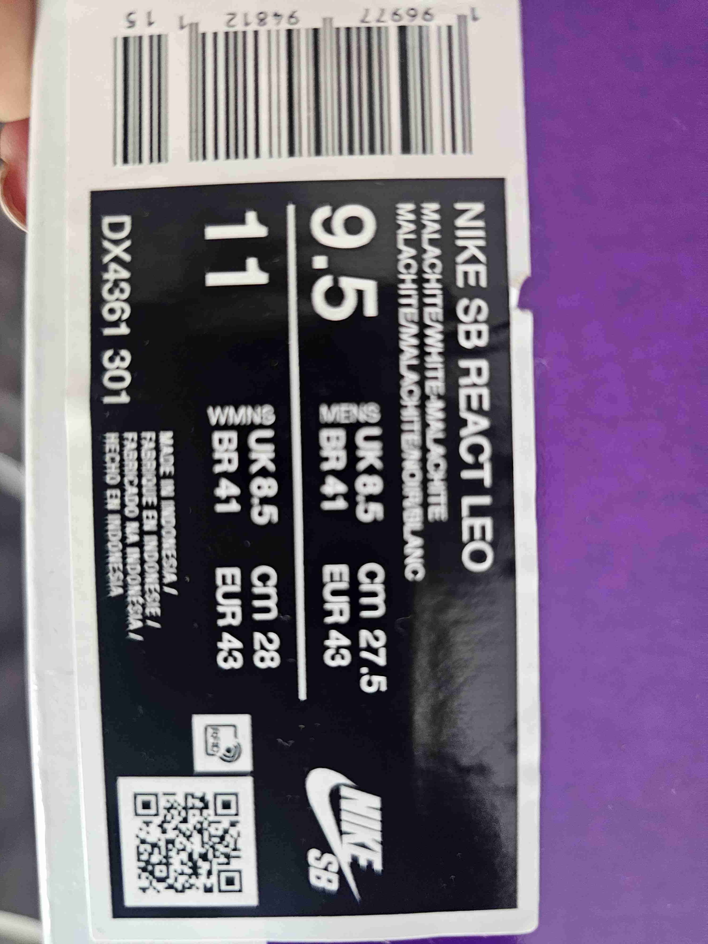 Zapatillas deportivas Nike verde con negroro - miniatura 6