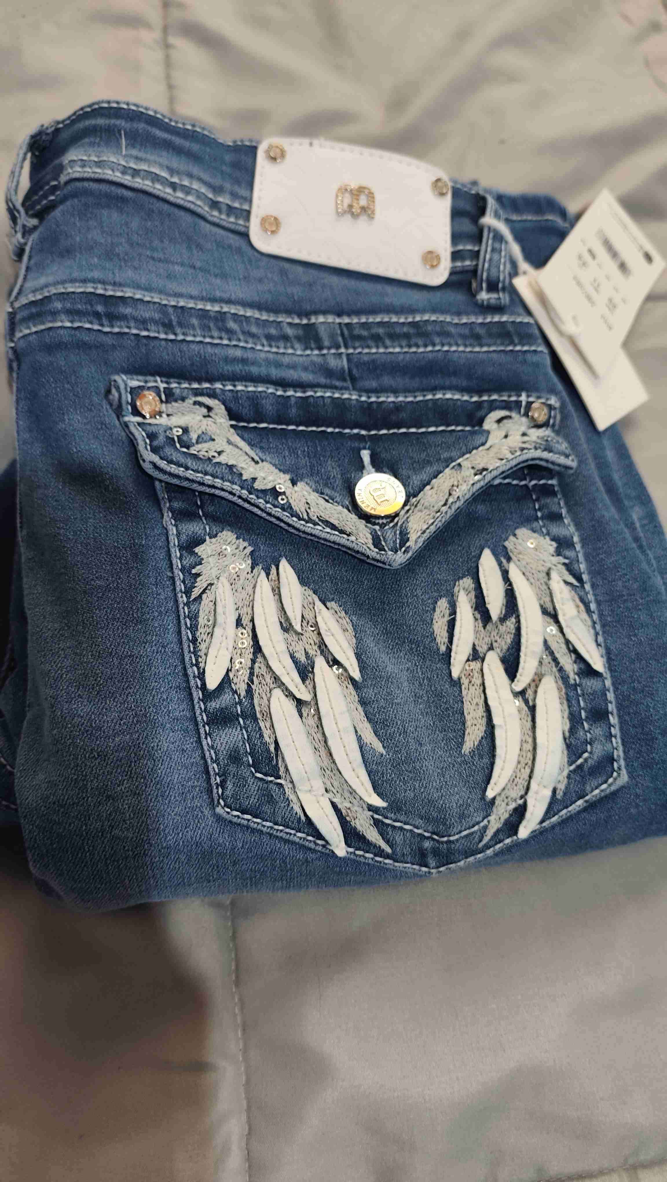 Jeans azules flare - miniatura 3