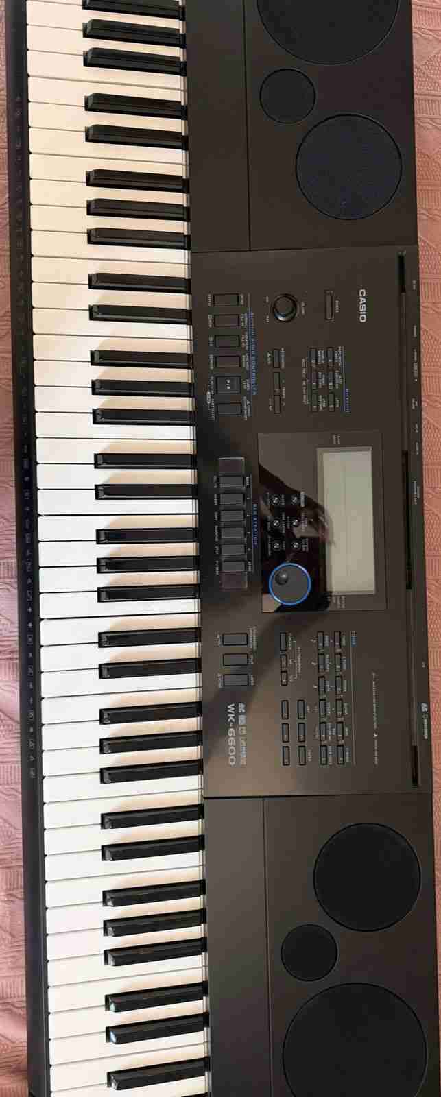 Teclado Casio WK-6600 negro - miniatura 1