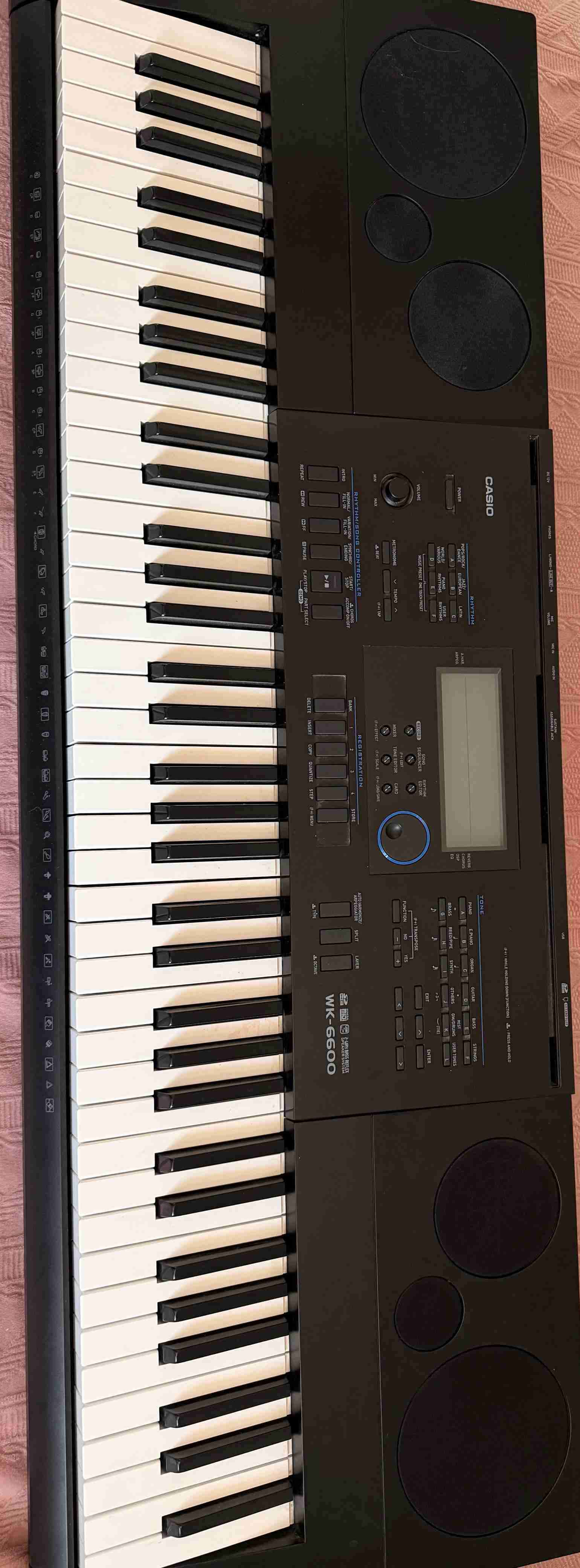 Teclado Casio WK-6600 negro - miniatura 2