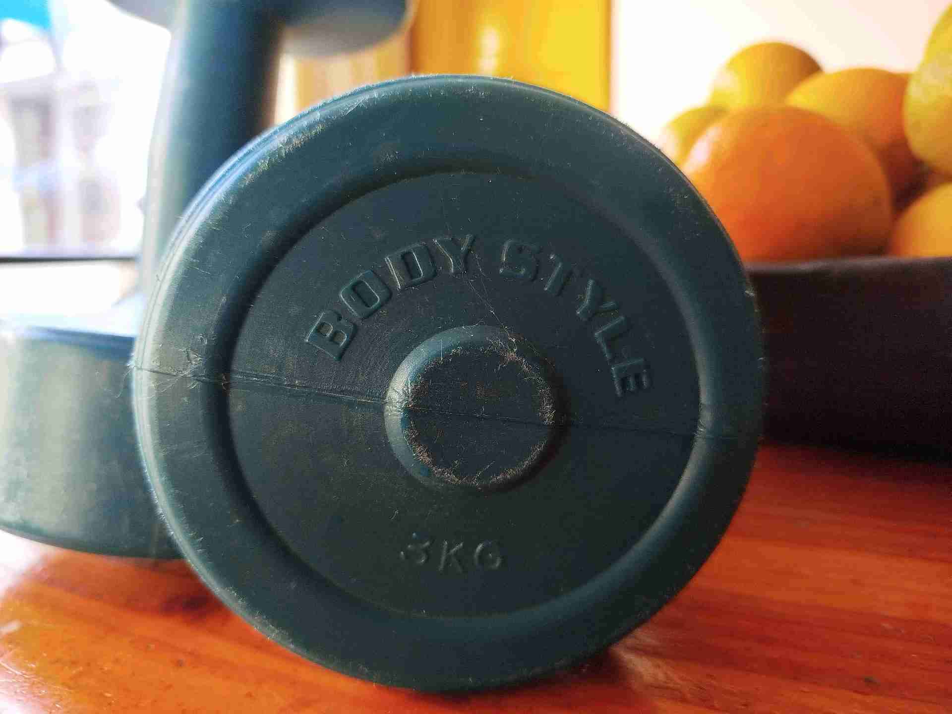 Par de pesas verdes - miniatura 3