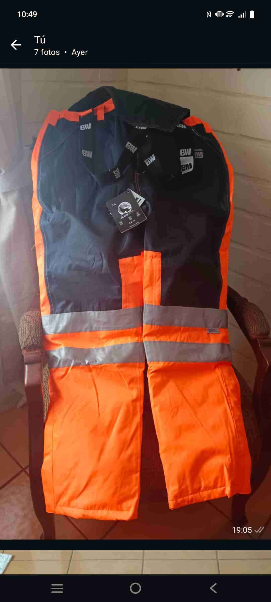 Pantalones reflectantes de seguridad - miniatura 1