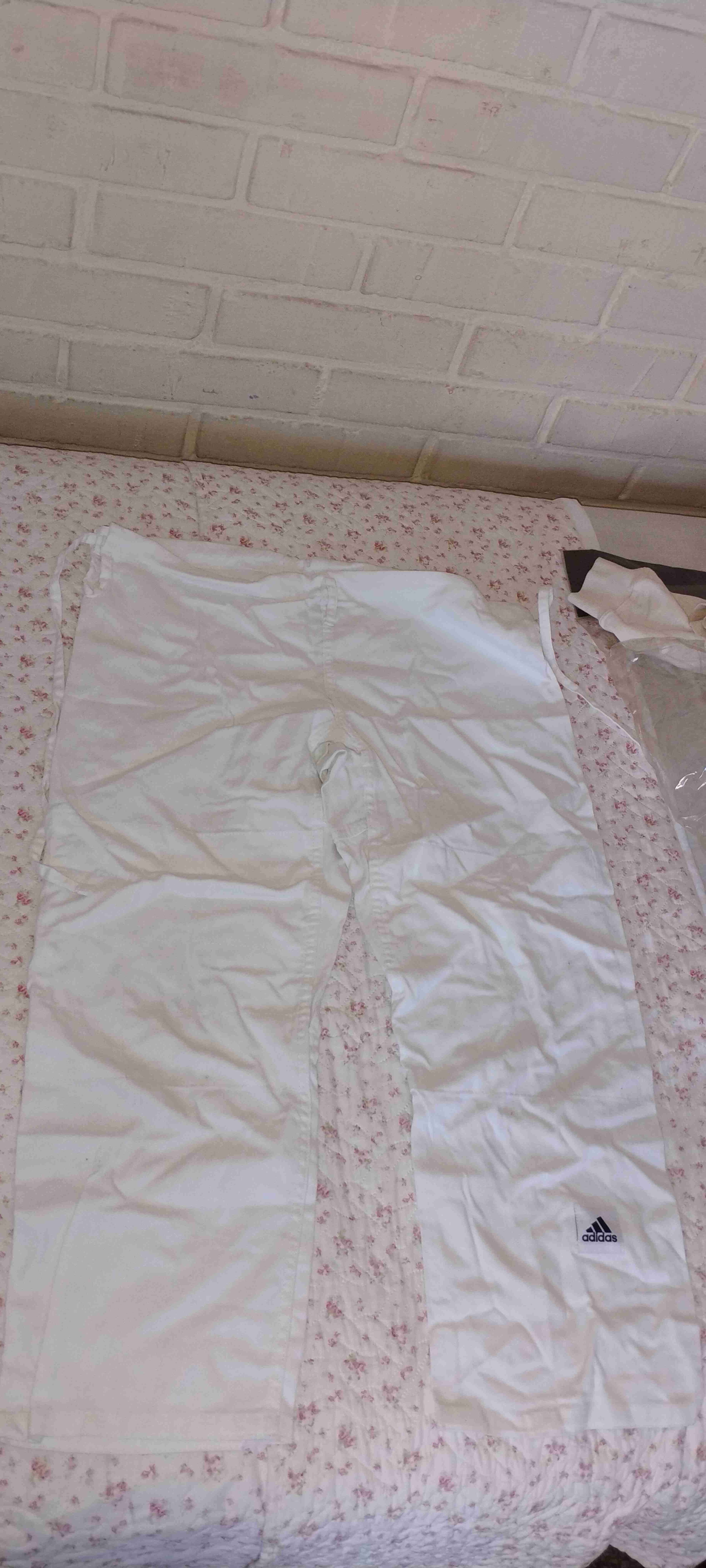 Kimono de judo Adidas blanco - miniatura 4