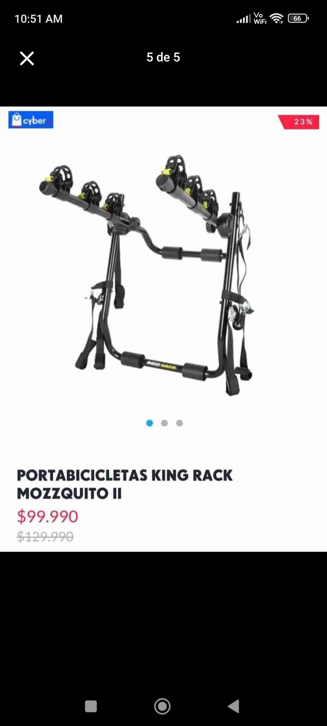 Portabicicletas de auto Buzz Rack - miniatura 5