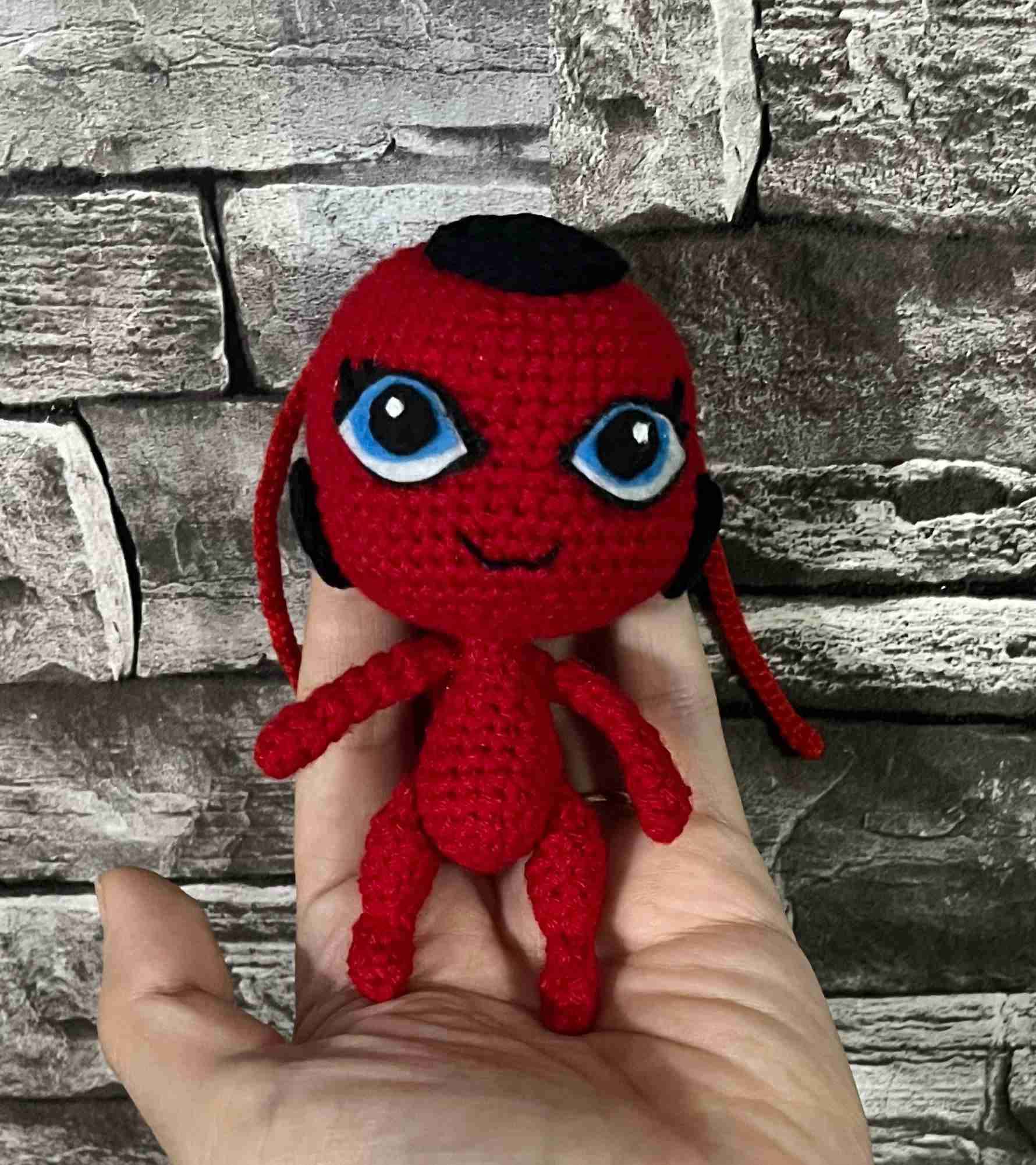 Amigurumi Tikki Ladybug tejido - 1