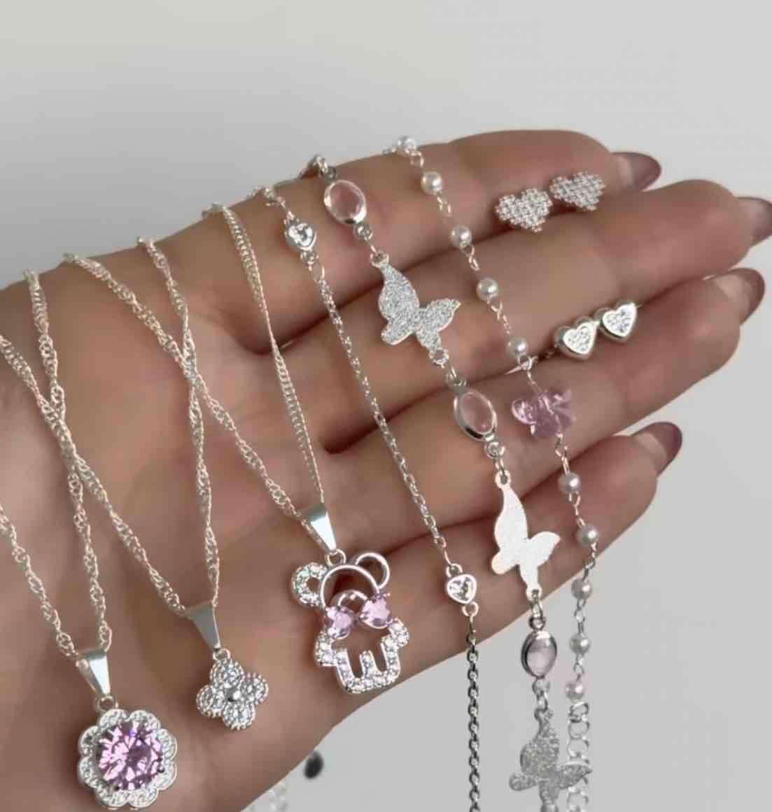 Joyería plata 925 con colgantes