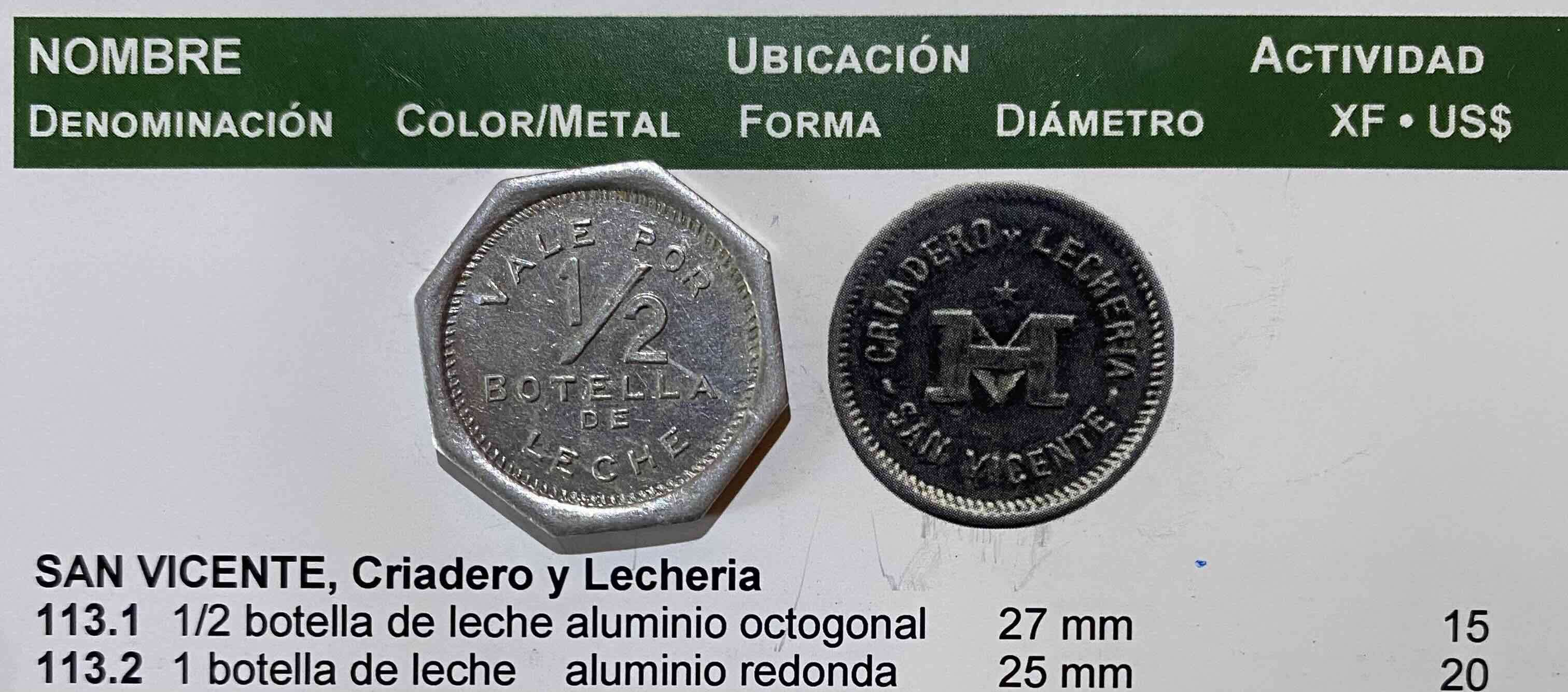 Ficha Hacienda Criadero Y Lechería,San Vicente 1/2 - miniatura 4