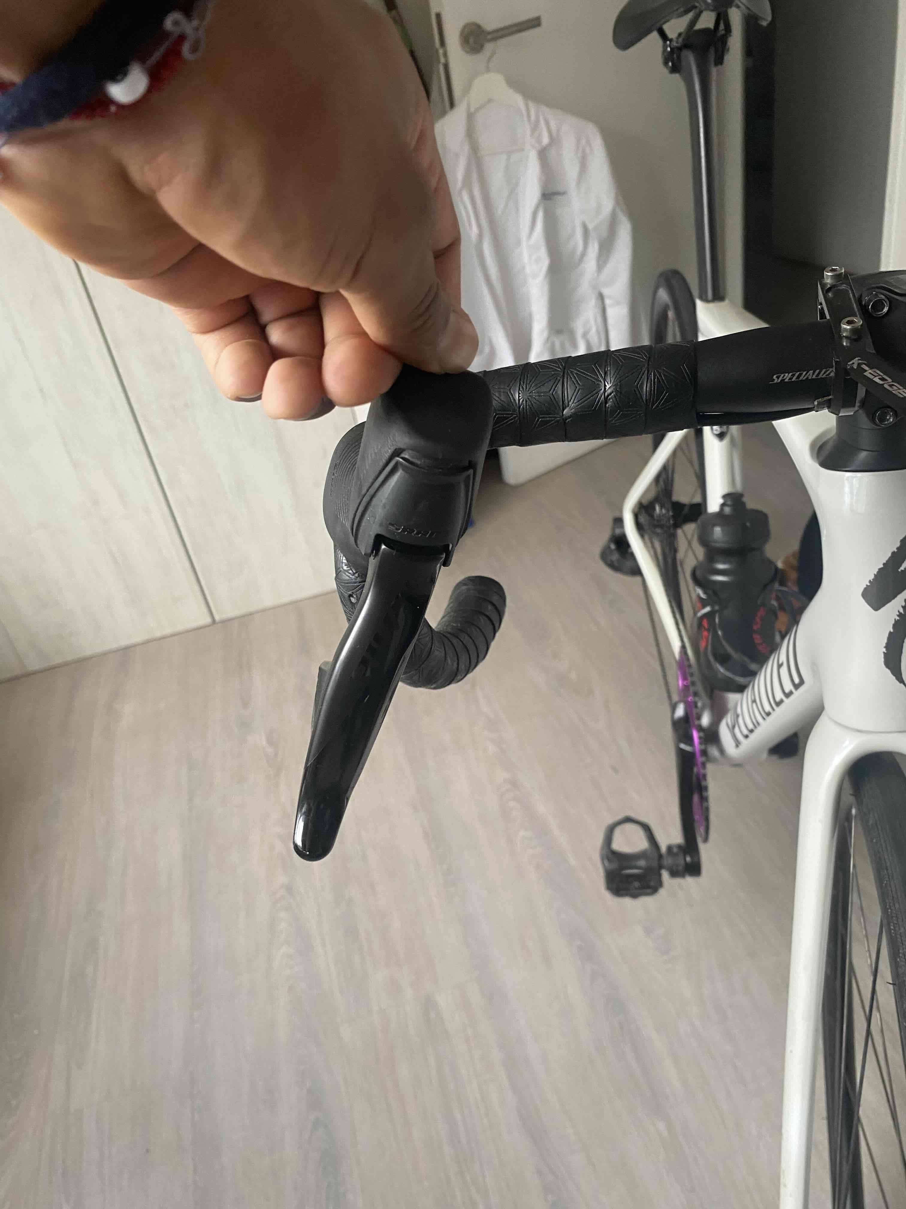 Bicicleta de ruta Specialized blanca - miniatura 5