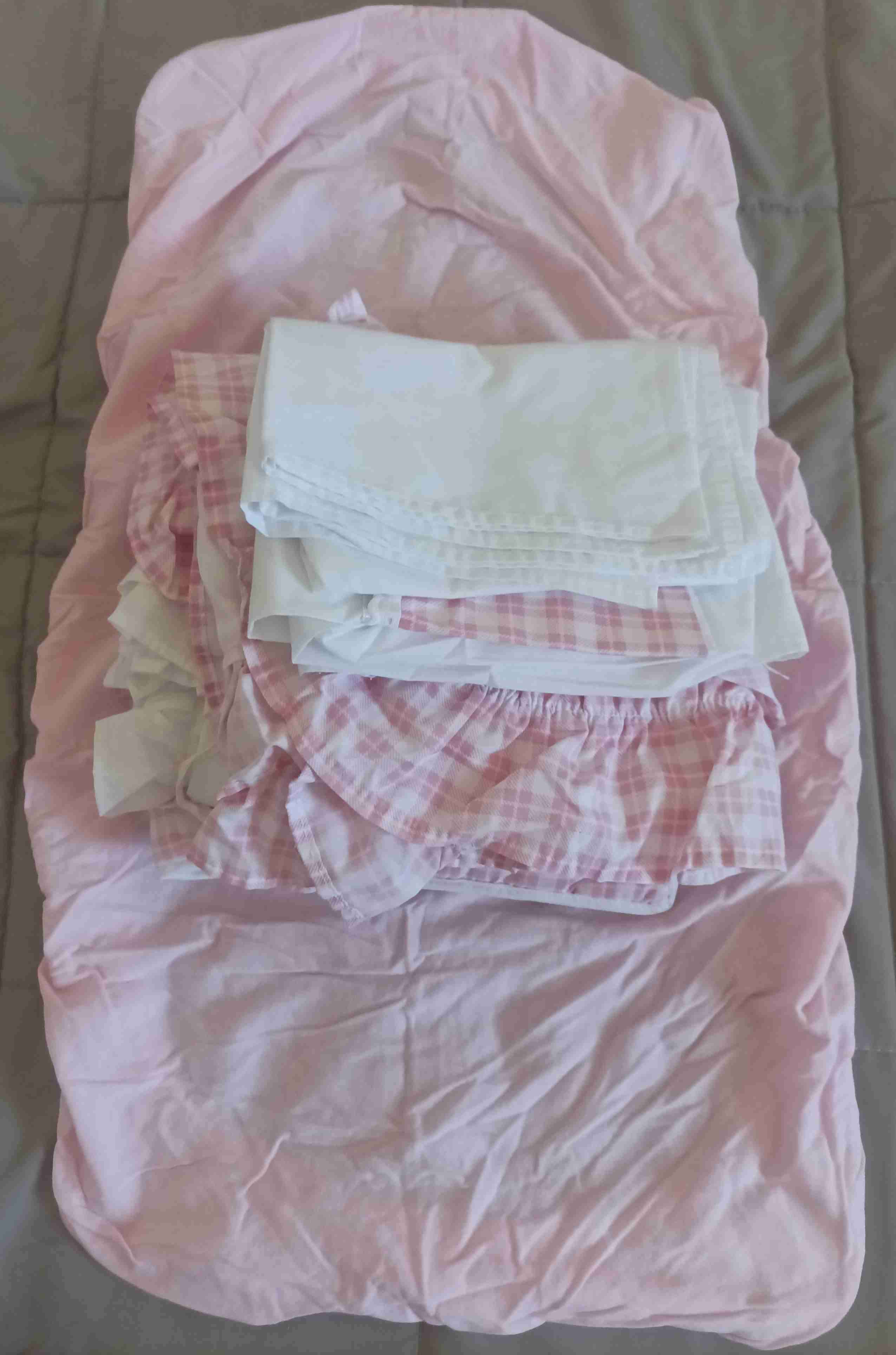 Set de cuna + velo + frazada de lana - miniatura 3