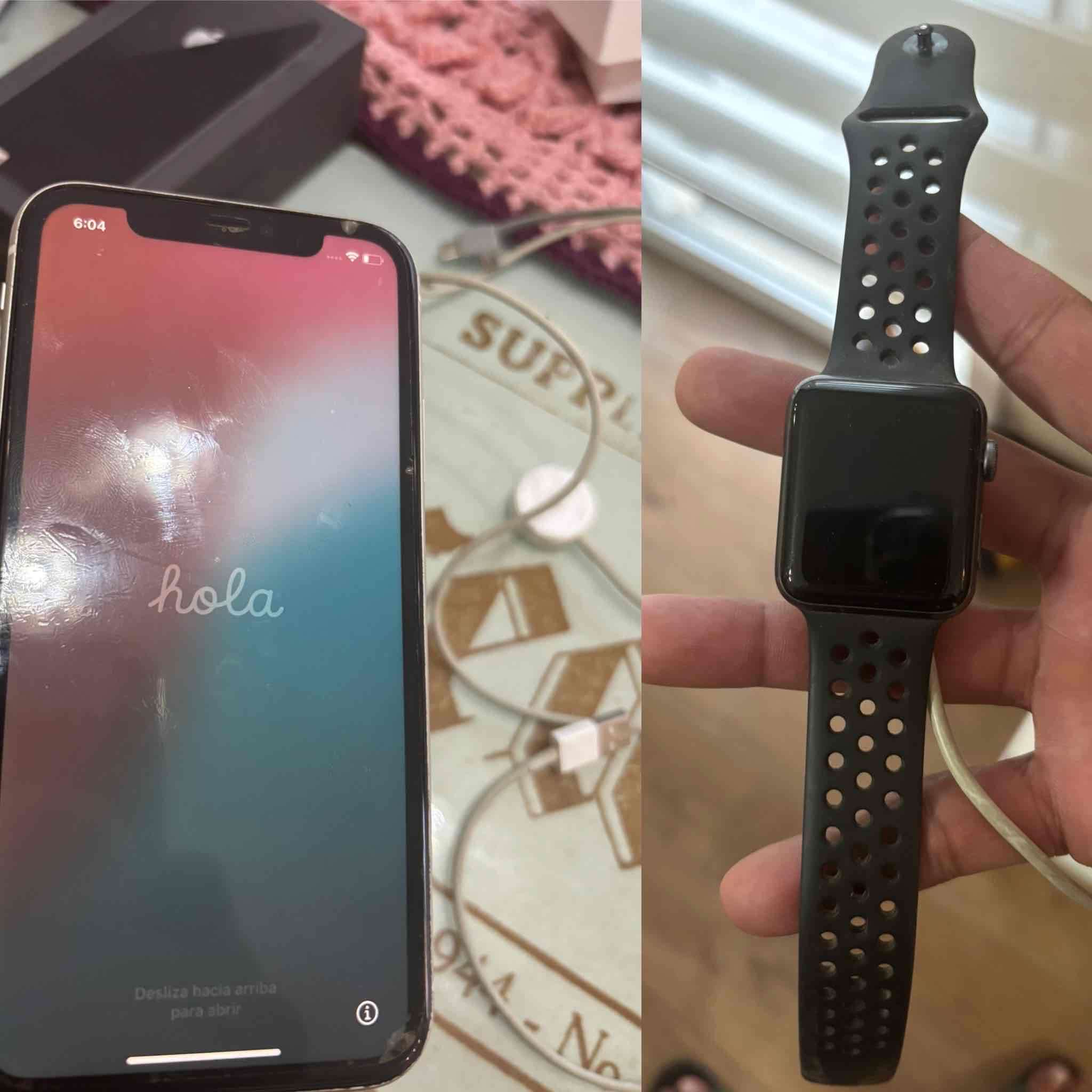 iPhone y reloj inteligente - miniatura 1