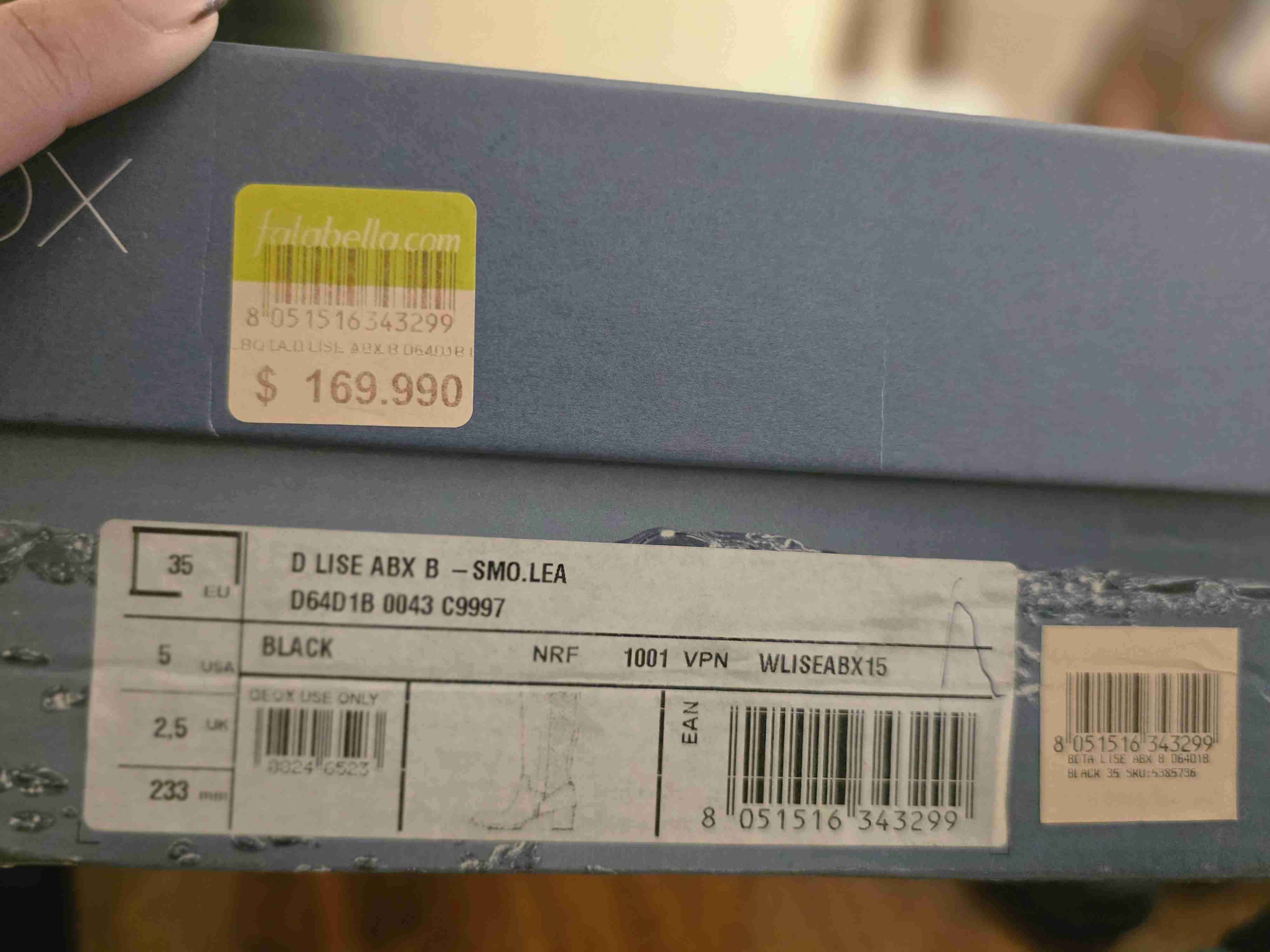 Botas cuero D Lise ABX B - 1