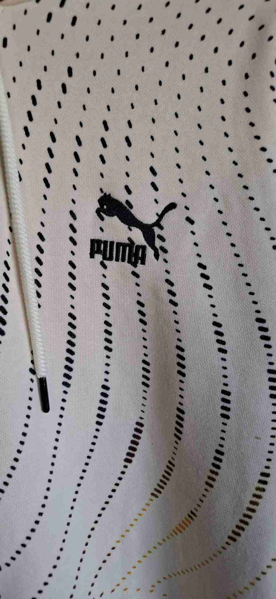 Polerón blanco con capucha Puma - miniatura 2