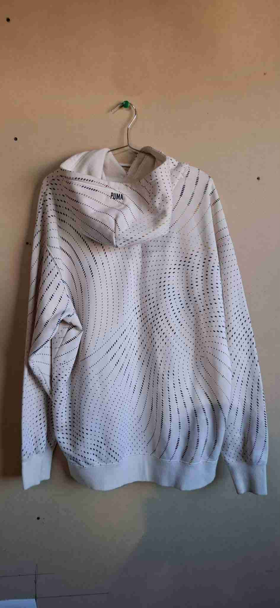 Polerón blanco con capucha Puma - miniatura 3