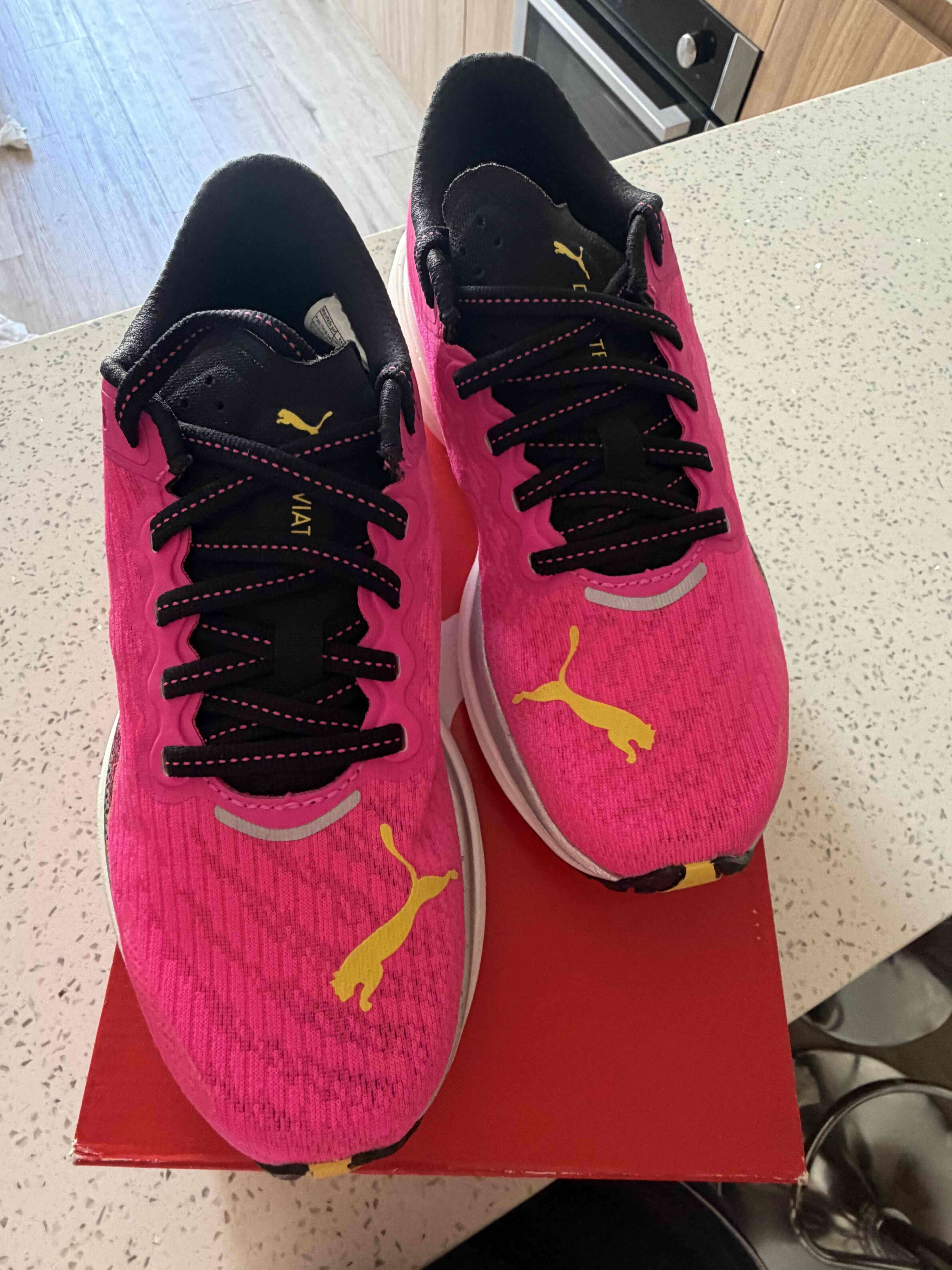 Zapatillas deportivas Puma rosadas - miniatura 3