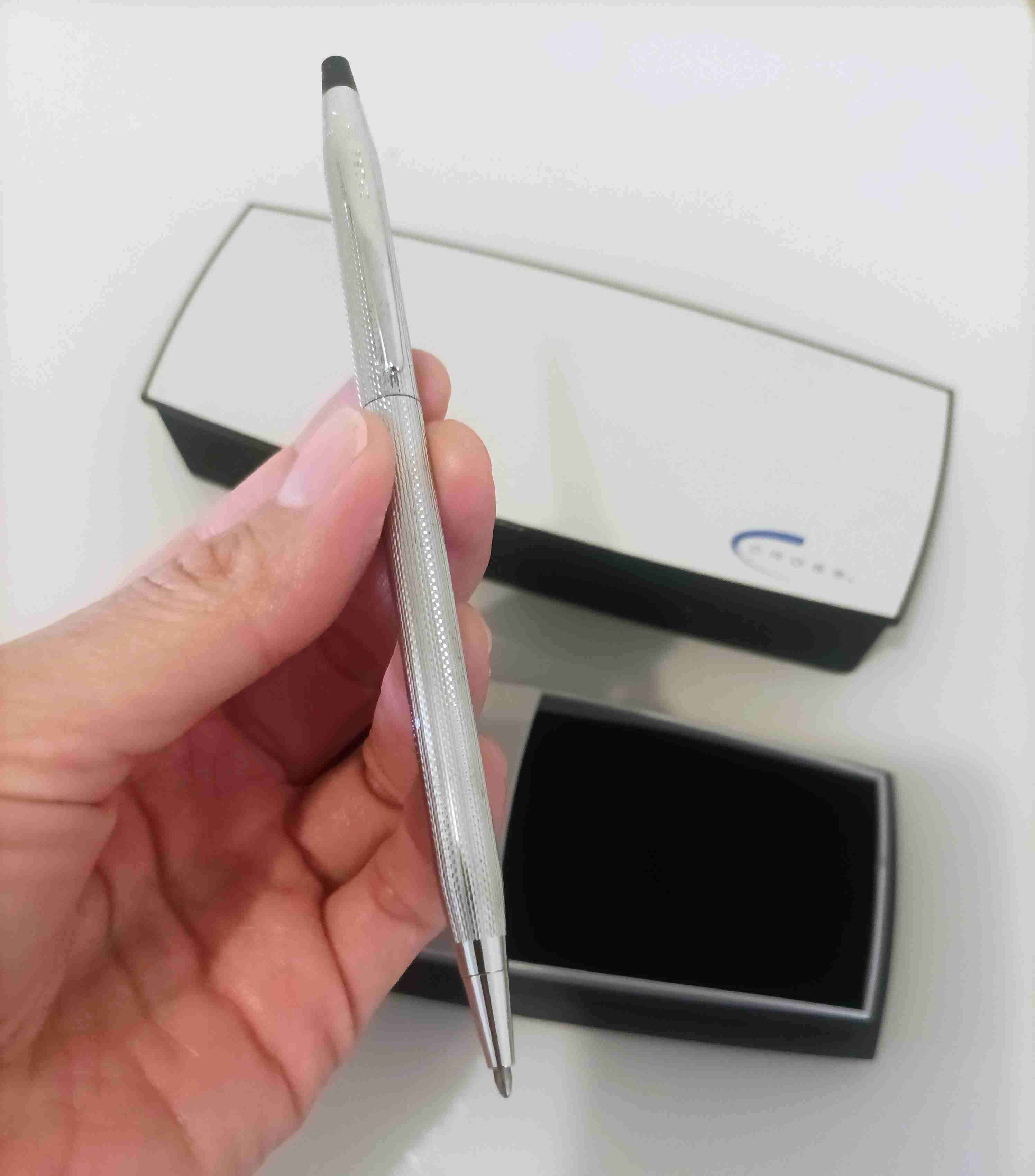 Lápiz pasta Cross cromado - 1