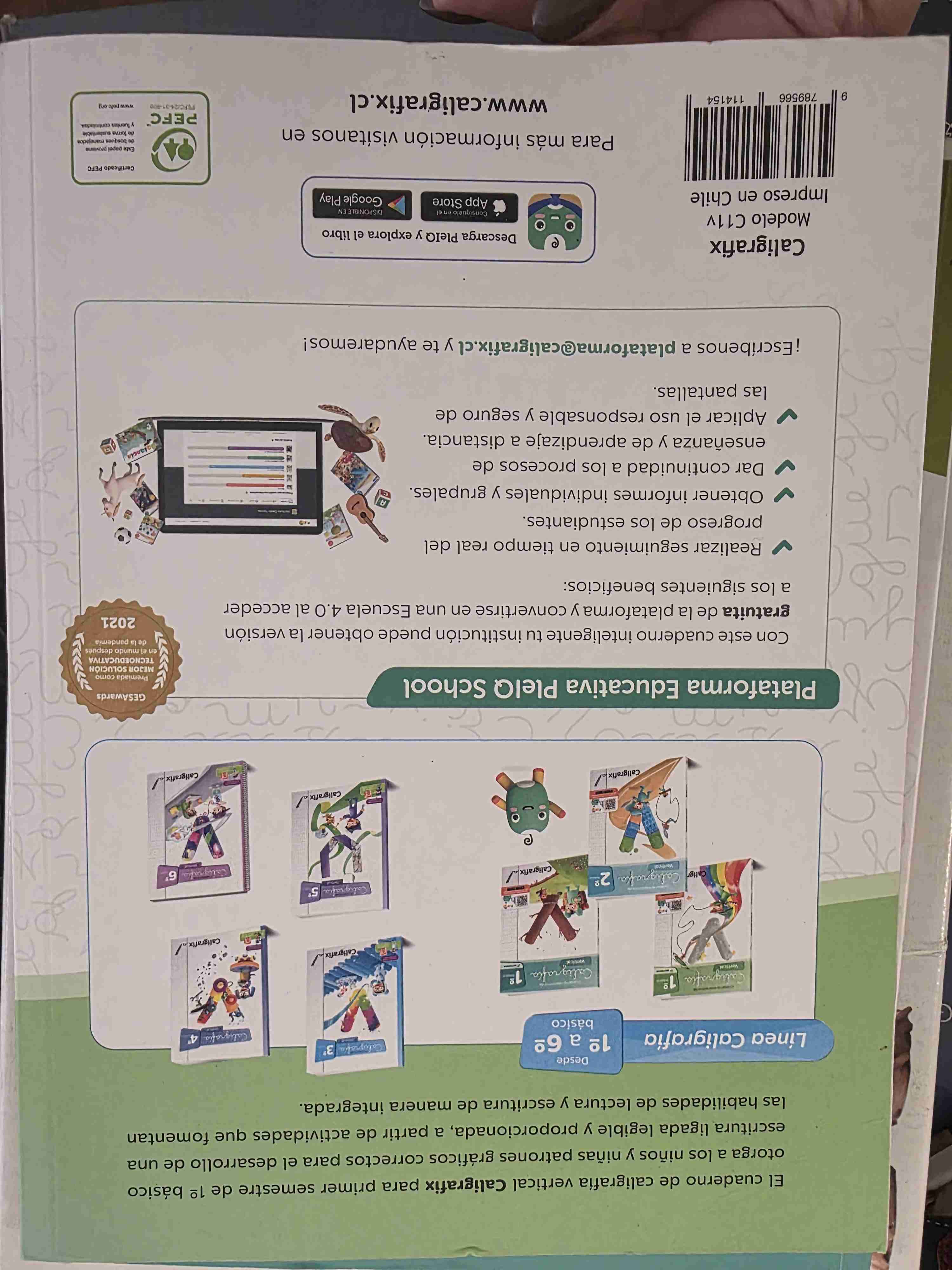 Cuaderno interactivo Caligrafix - 3