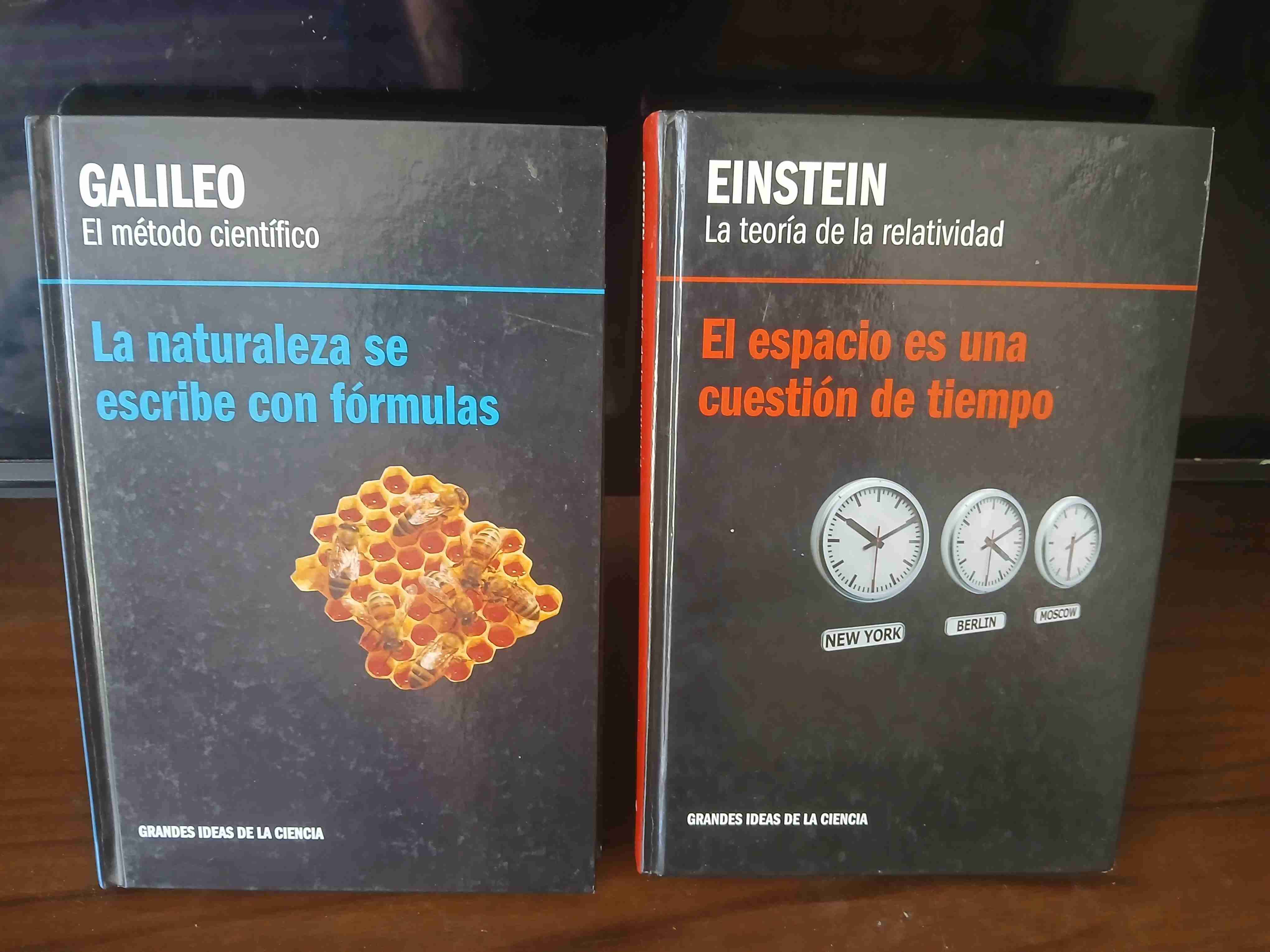 Libros Galileo y Einstein