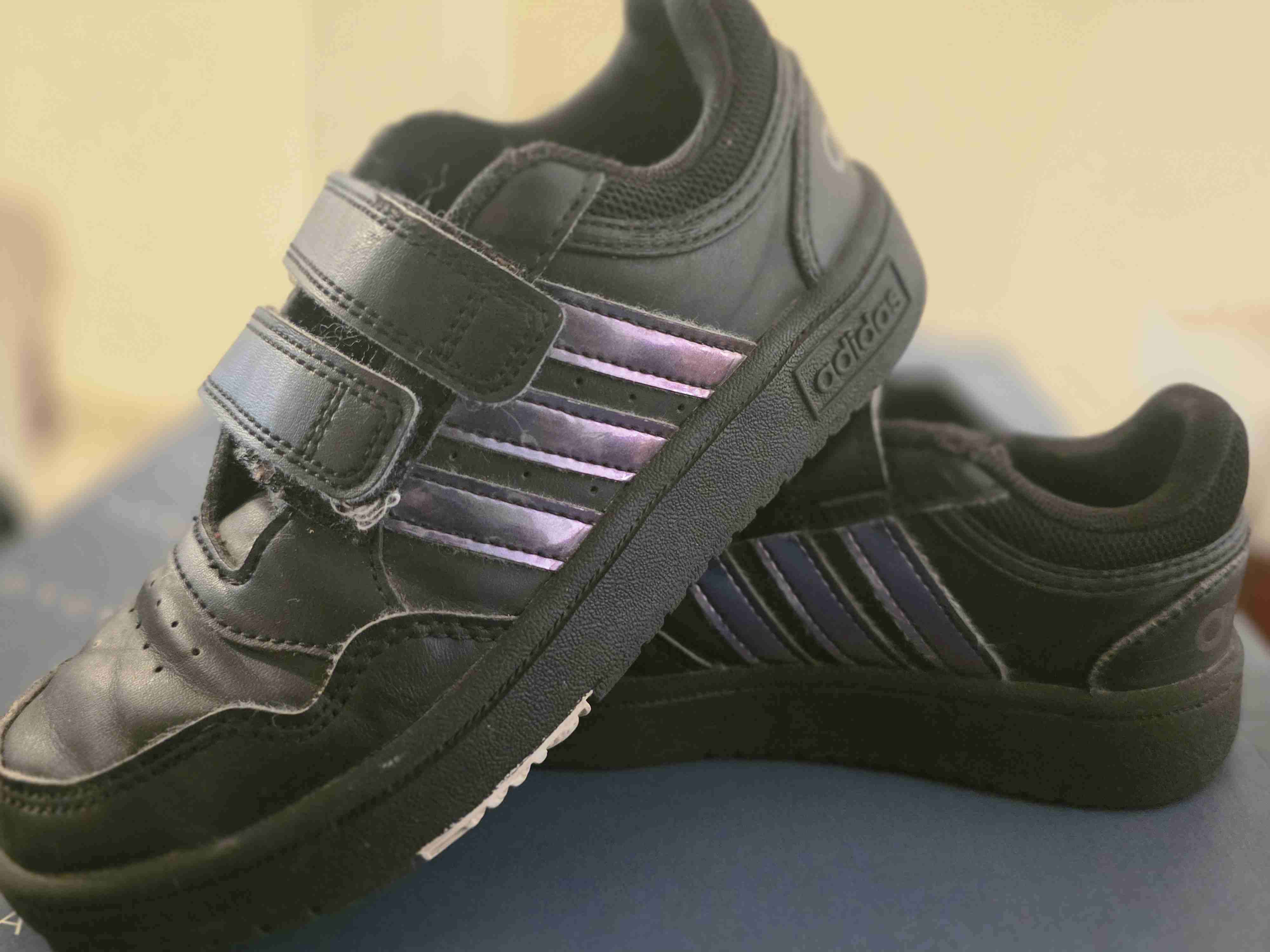 Zapatillas negras Adidas niño - 5