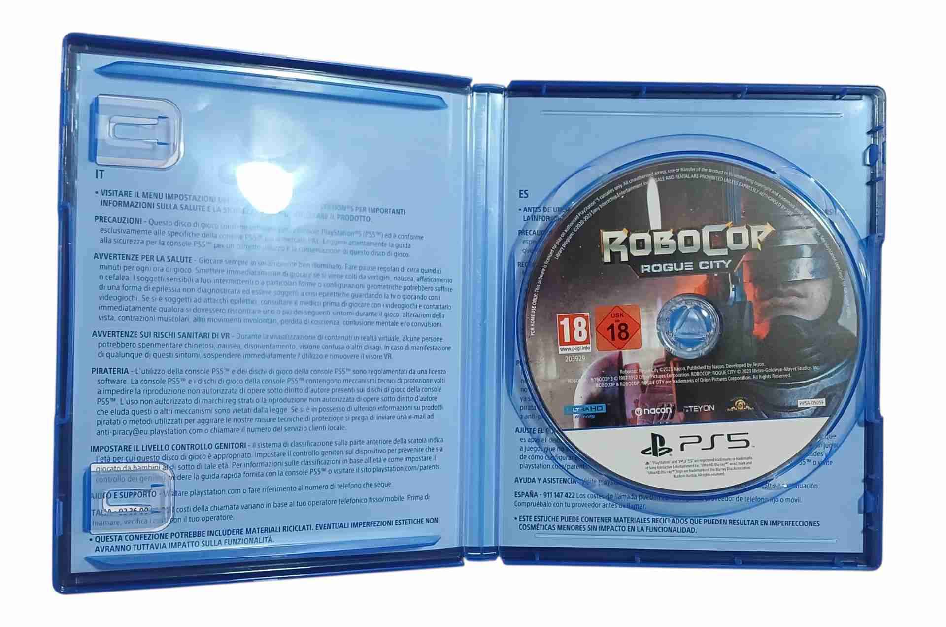 Juego PS5 Robocop Rogue City - miniatura 2