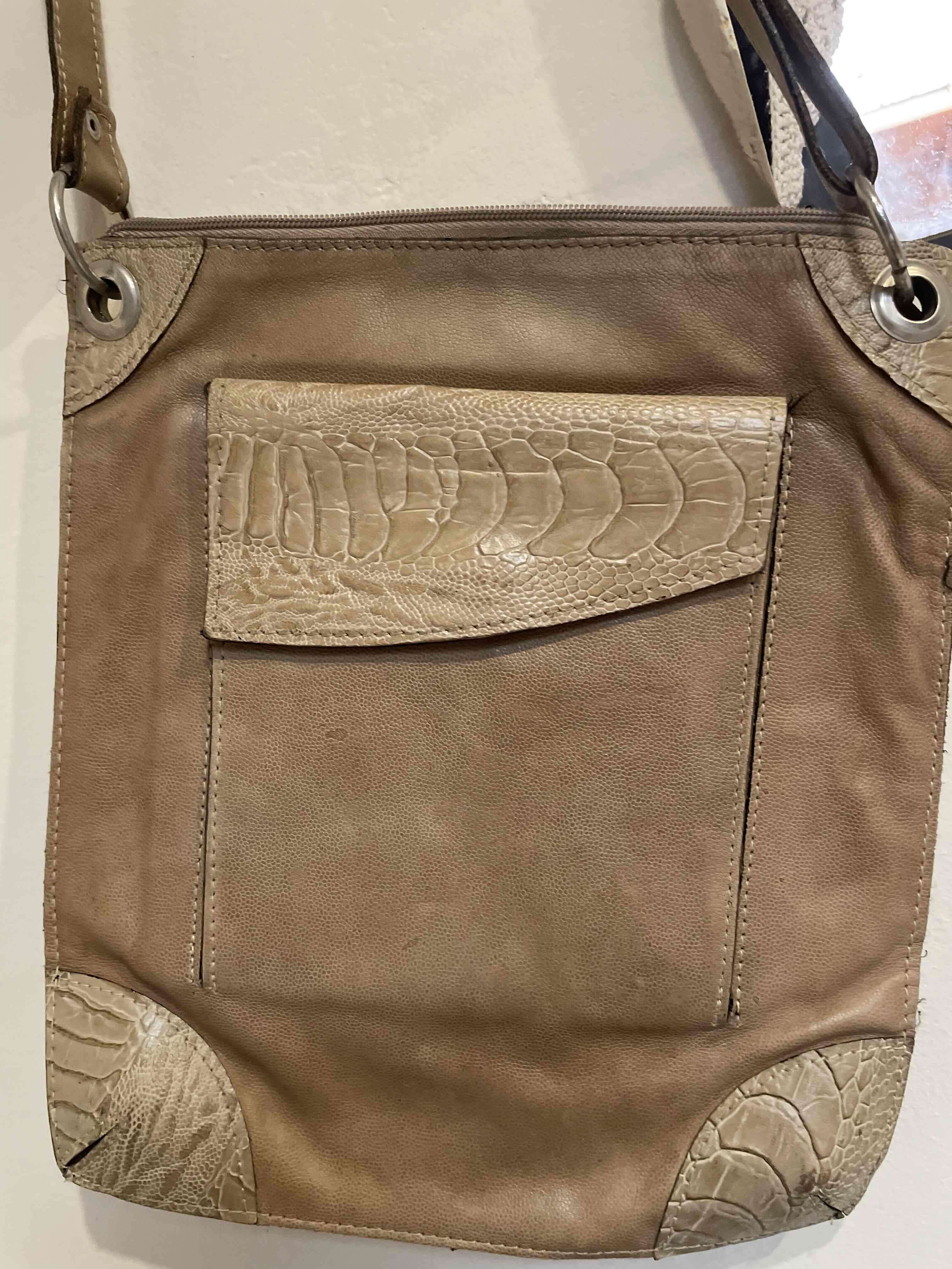 Bolso cruzado cuero - miniatura 3