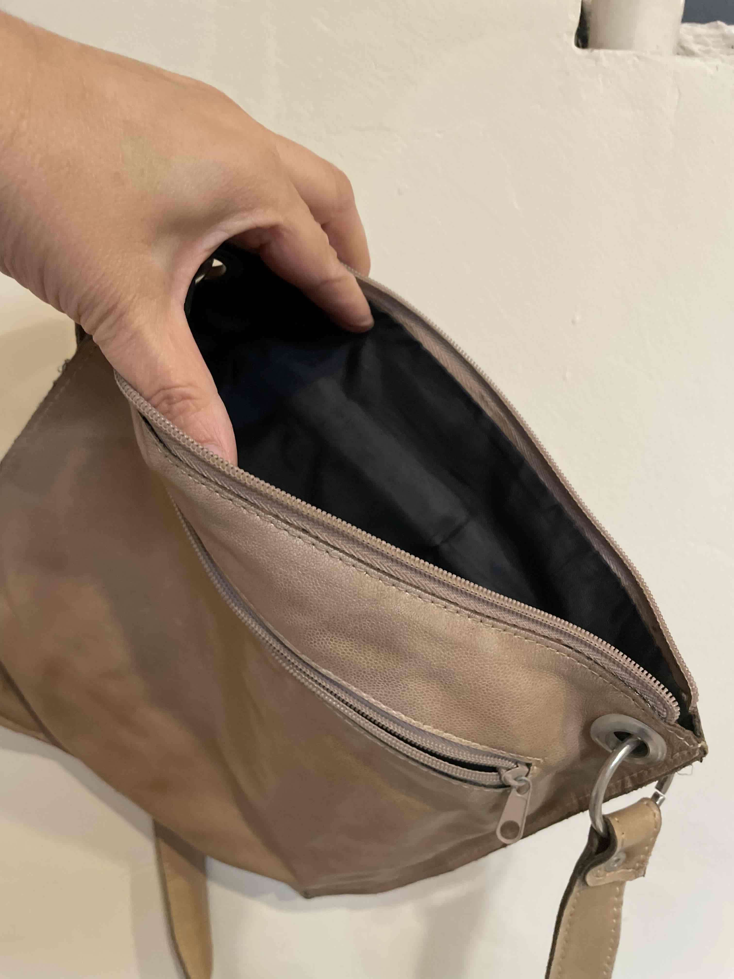 Bolso cruzado cuero - miniatura 5